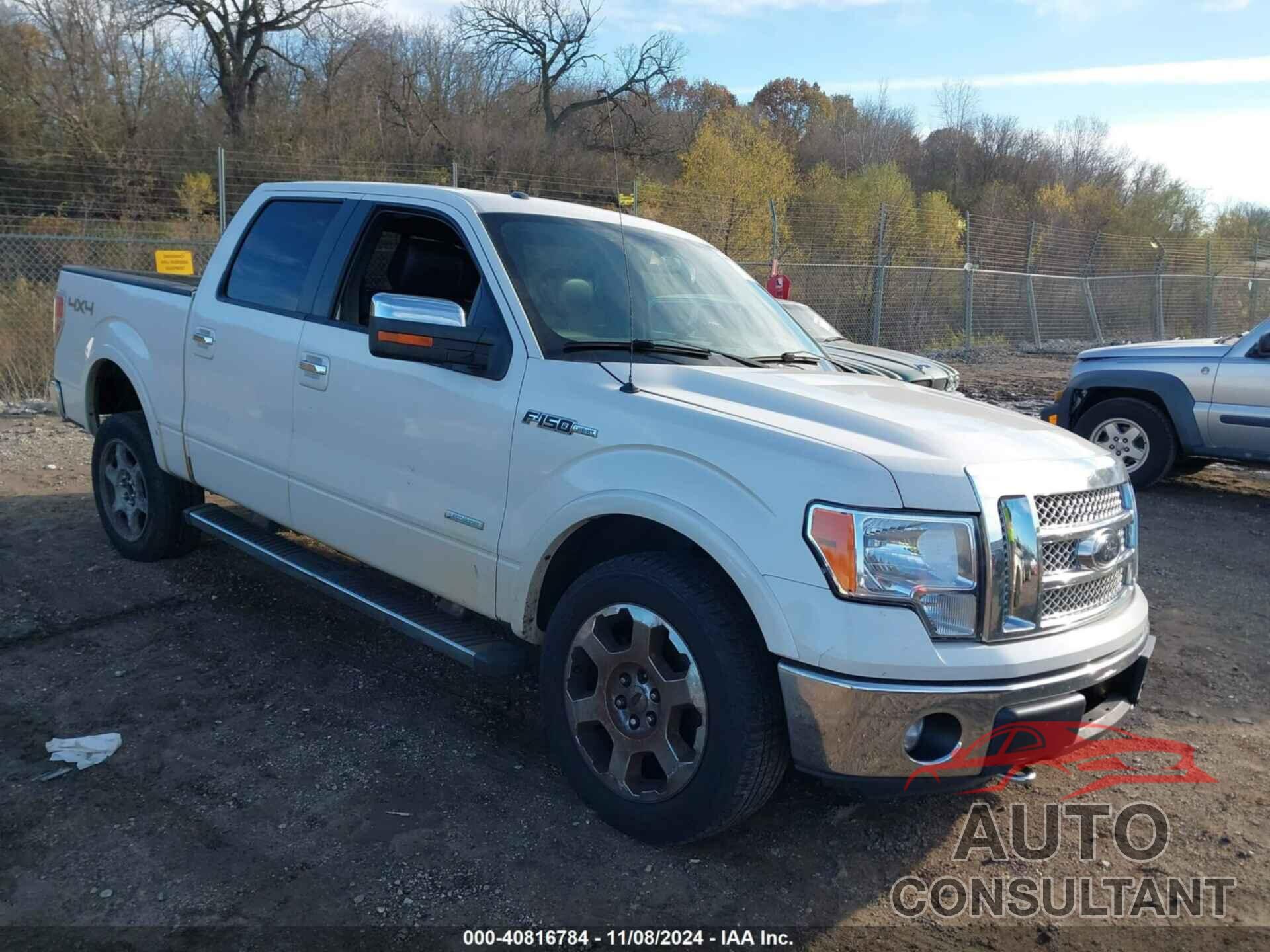 FORD F-150 2012 - 1FTFW1ET9CFC52106