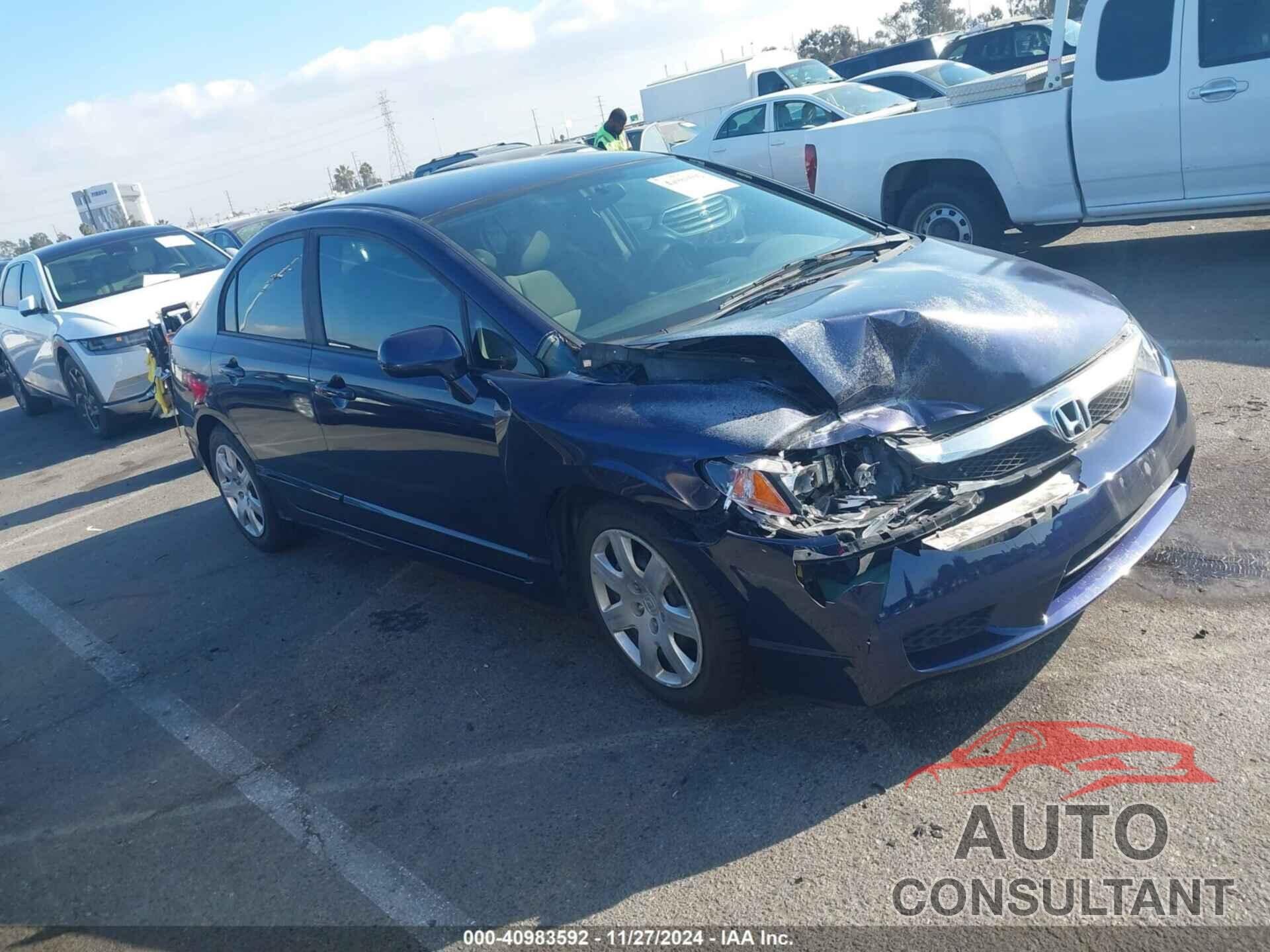 HONDA CIVIC 2011 - 2HGFA1F58BH539269