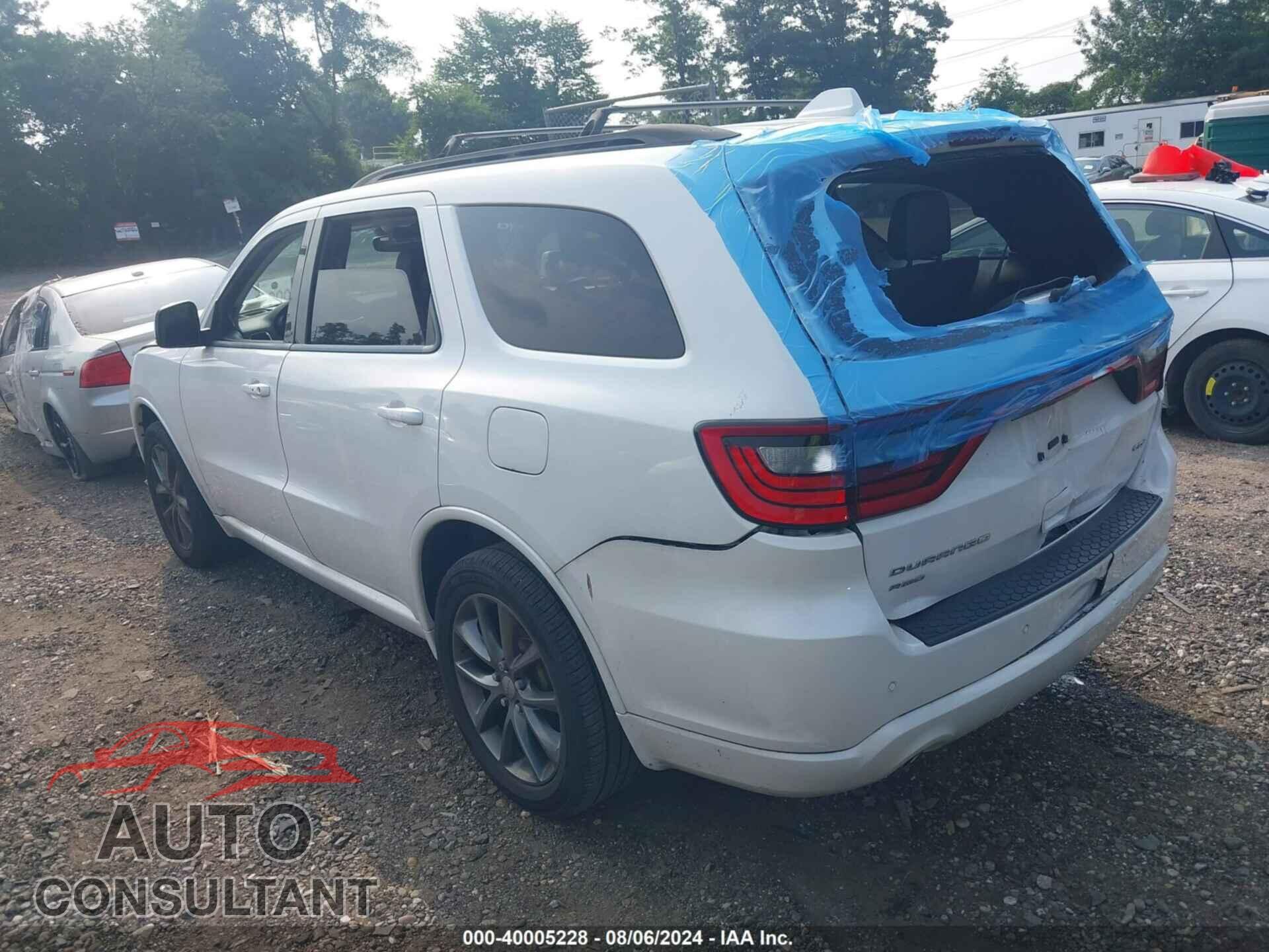 DODGE DURANGO 2017 - 1C4RDJDG3HC928887