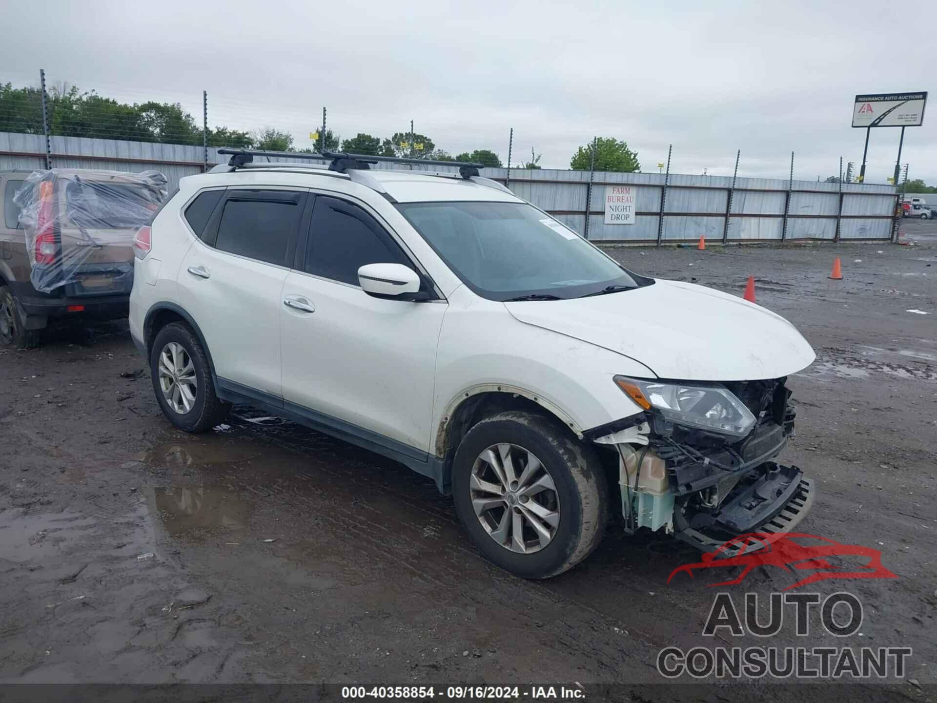 NISSAN ROGUE 2016 - KNMAT2MT2GP722759