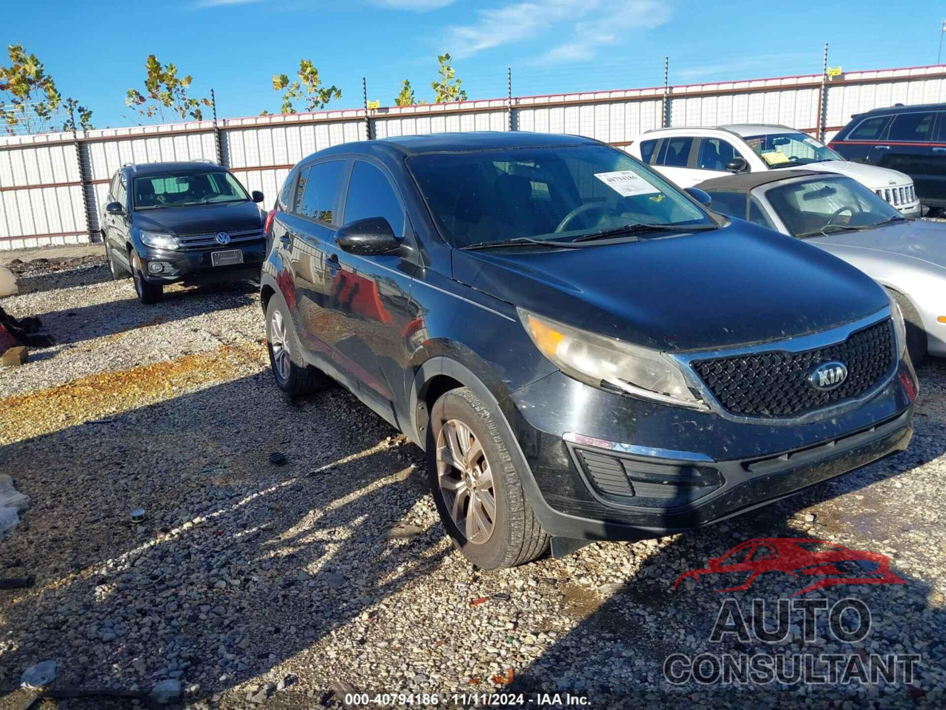 KIA SPORTAGE 2015 - KNDPB3AC1F7699285