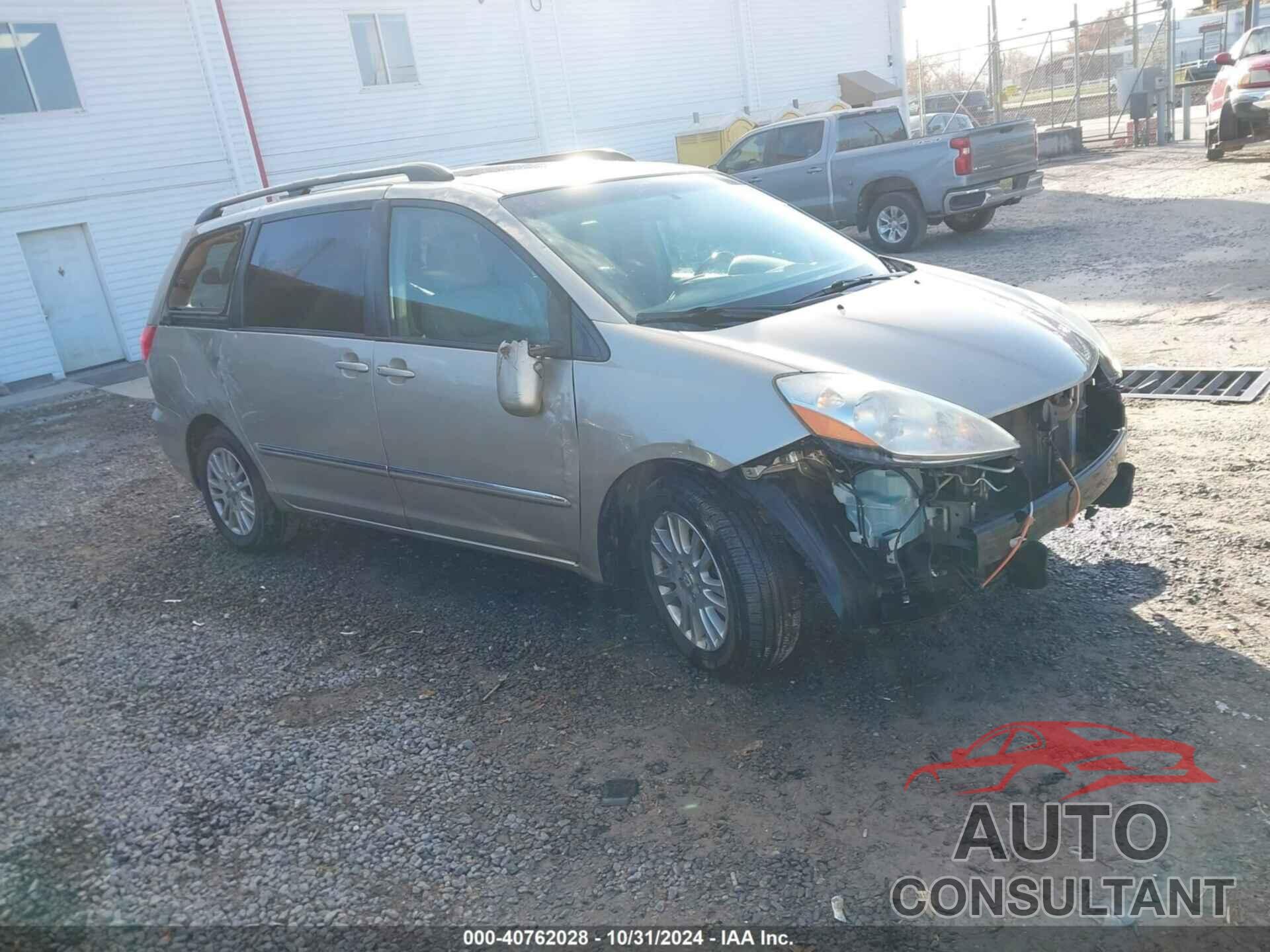 TOYOTA SIENNA 2009 - 5TDZK22C89S242517