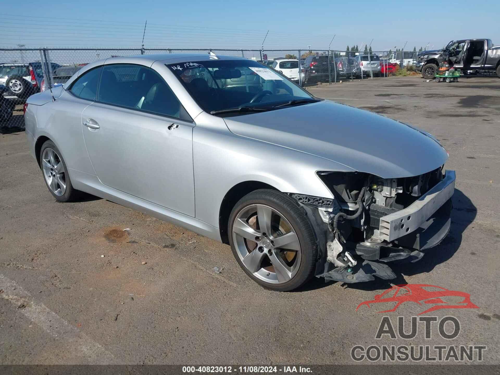 LEXUS IS 350C 2010 - JTHFE2C28A2502540