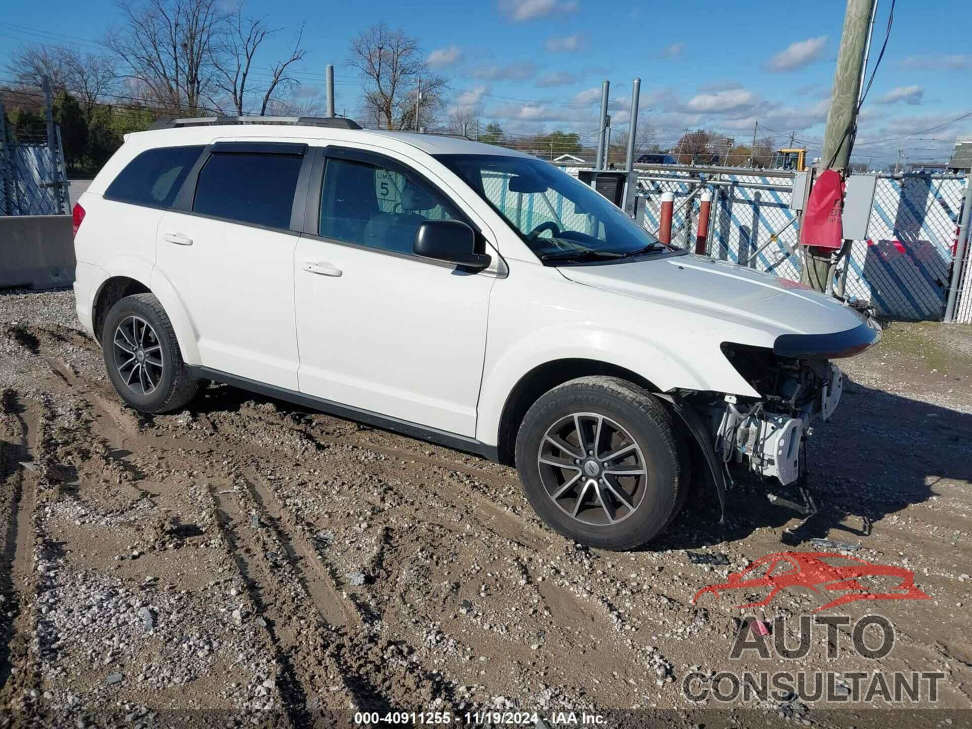 DODGE JOURNEY 2018 - 3C4PDCAB8JT383565