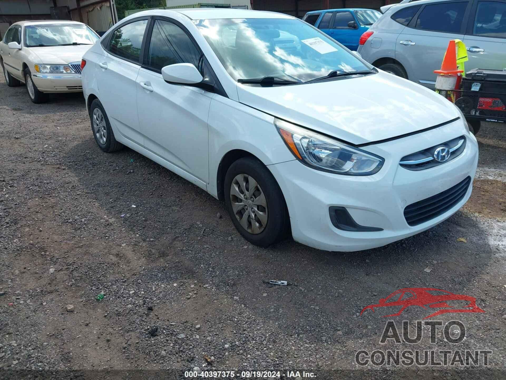 HYUNDAI ACCENT 2016 - KMHCT4AE0GU106663