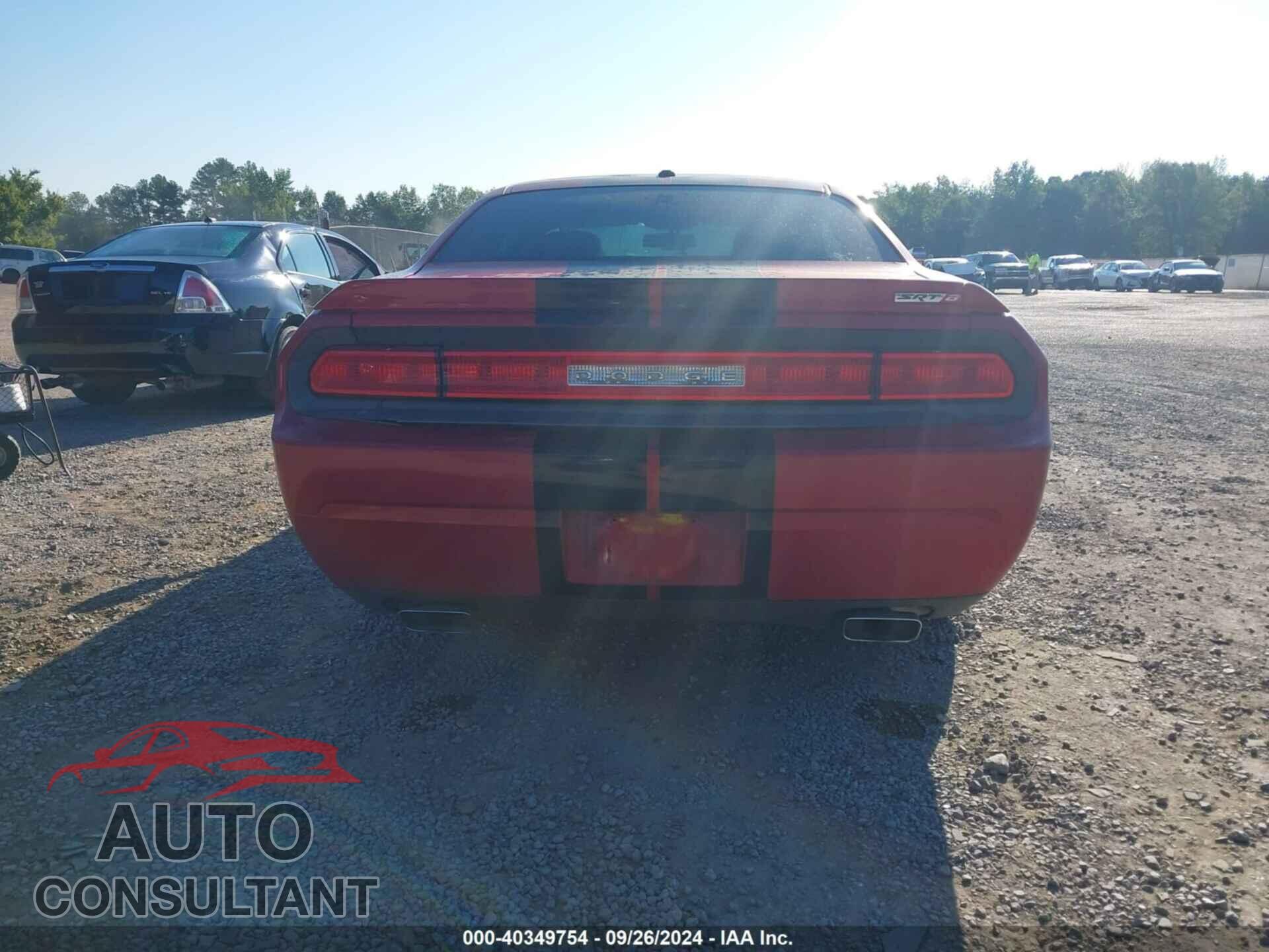 DODGE CHALLENGER 2012 - 2C3CDYCJ1CH206906