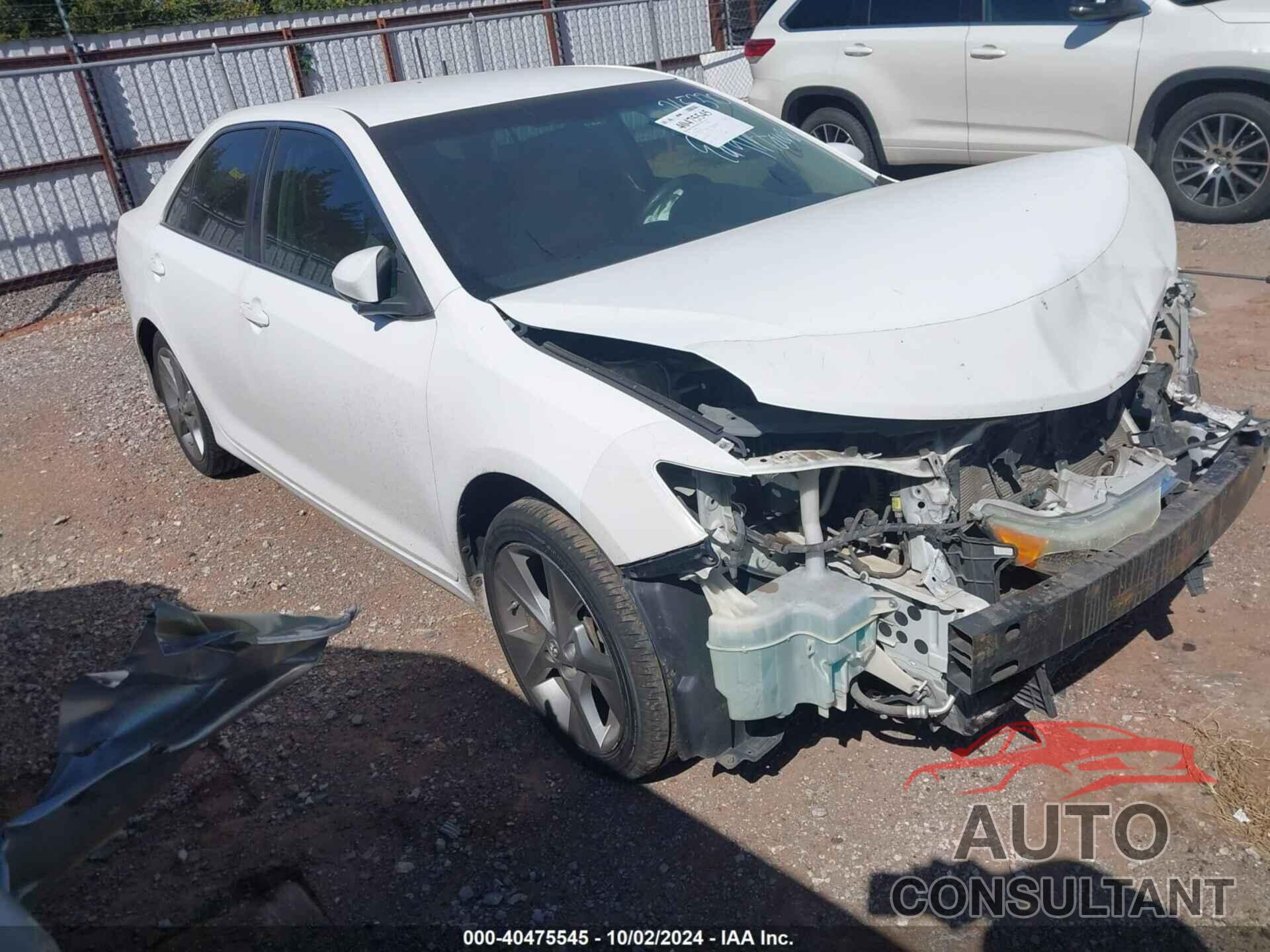 TOYOTA CAMRY 2013 - 4T1BF1FK1DU715370