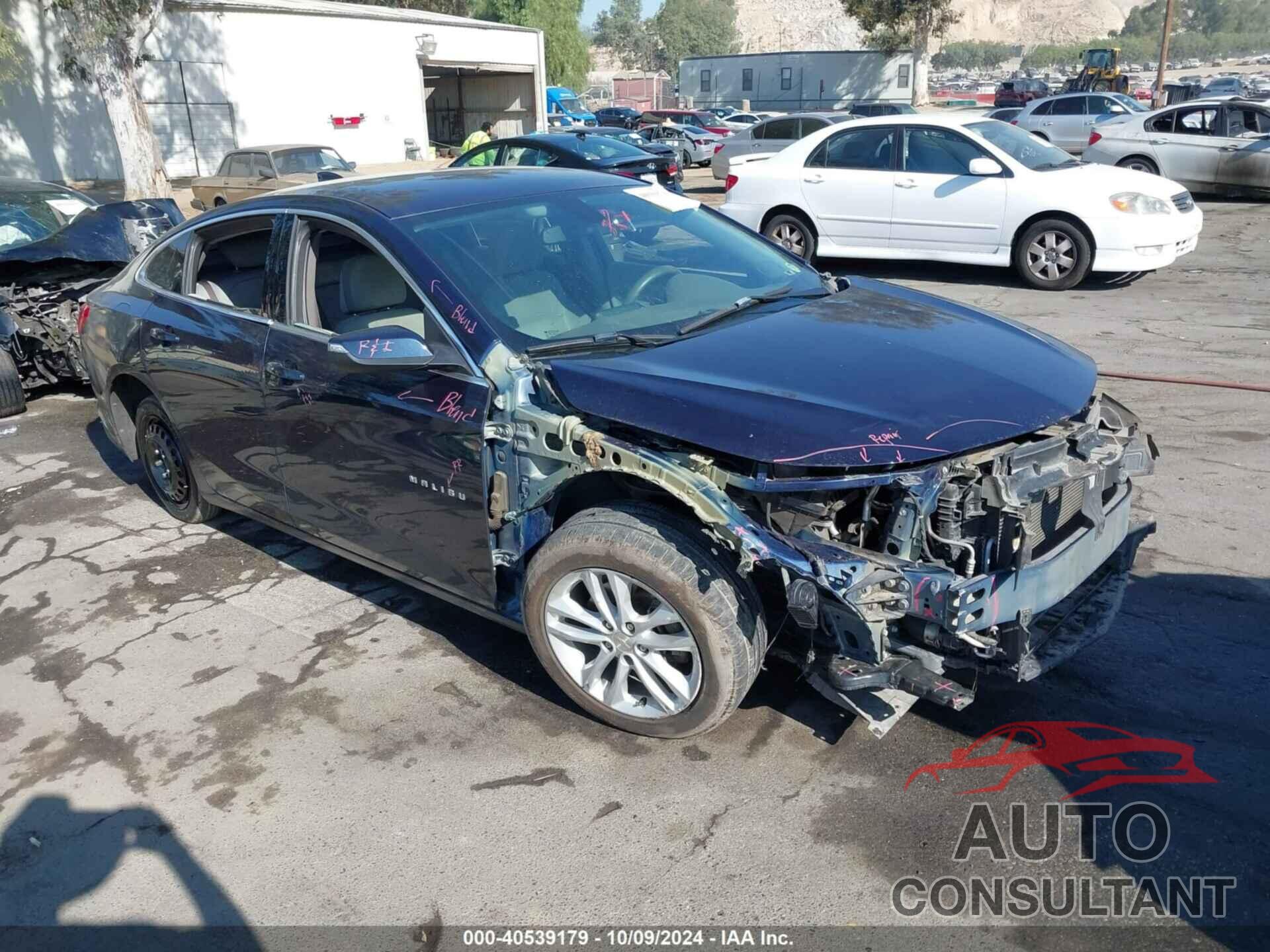 CHEVROLET MALIBU 2017 - 1G1ZE5ST9HF127666