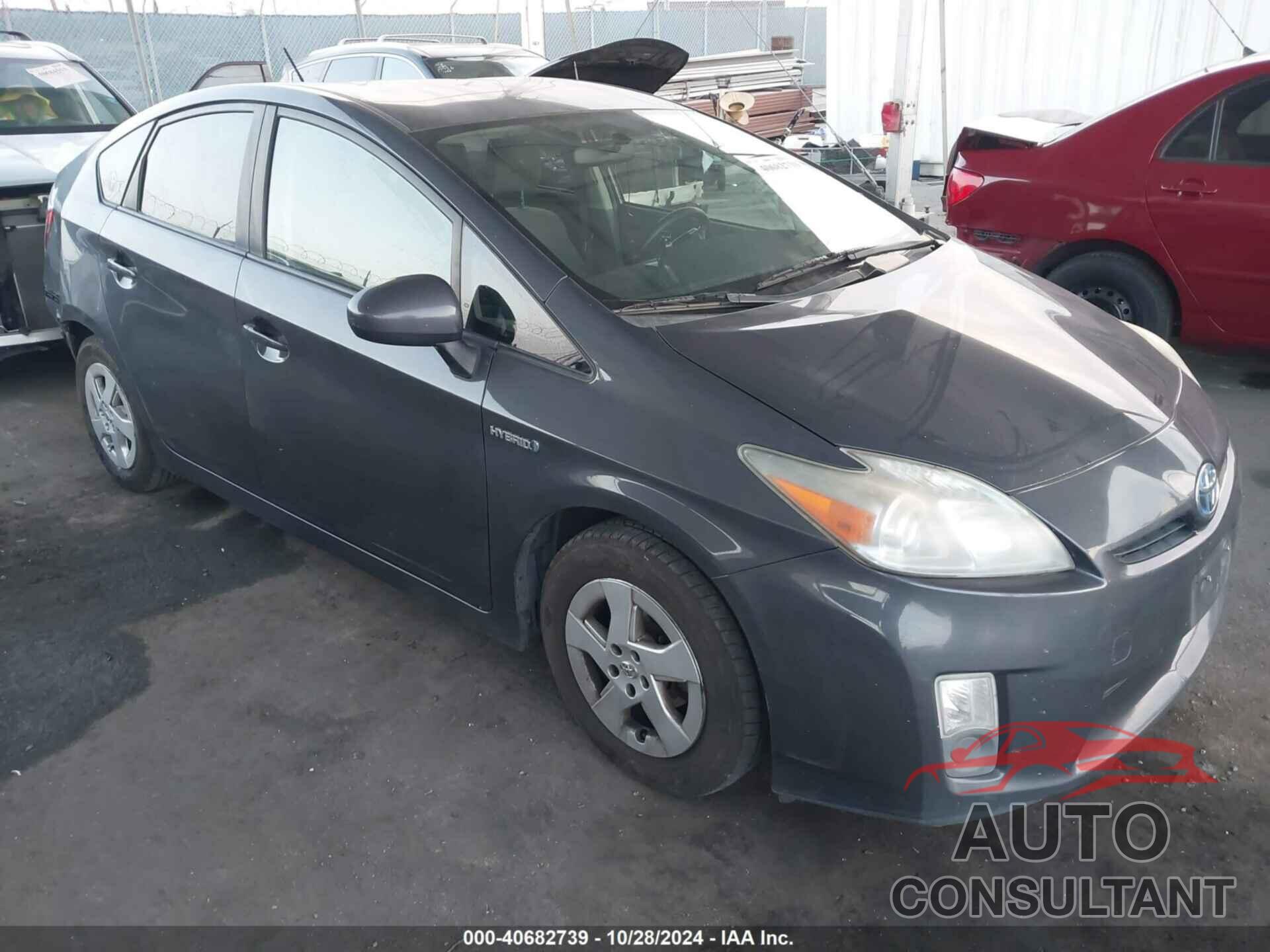 TOYOTA PRIUS 2011 - JTDKN3DU3B1342533