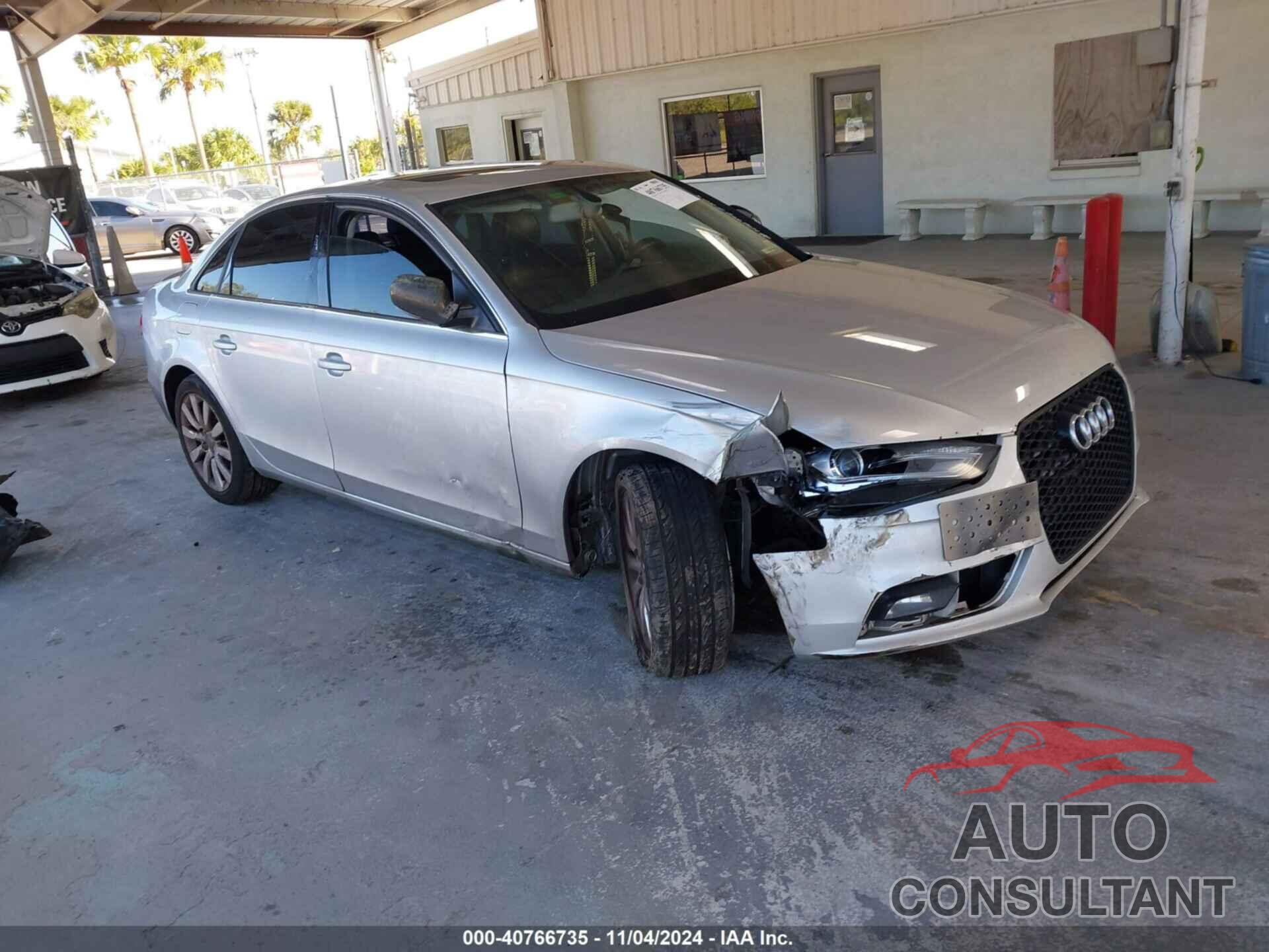 AUDI A4 2013 - WAUBFAFLXDN039831