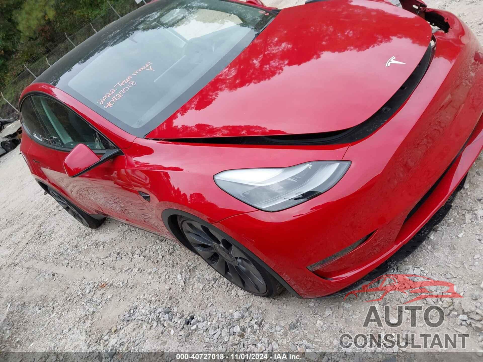 TESLA MODEL Y 2022 - 7SAYGDEF3NF562196