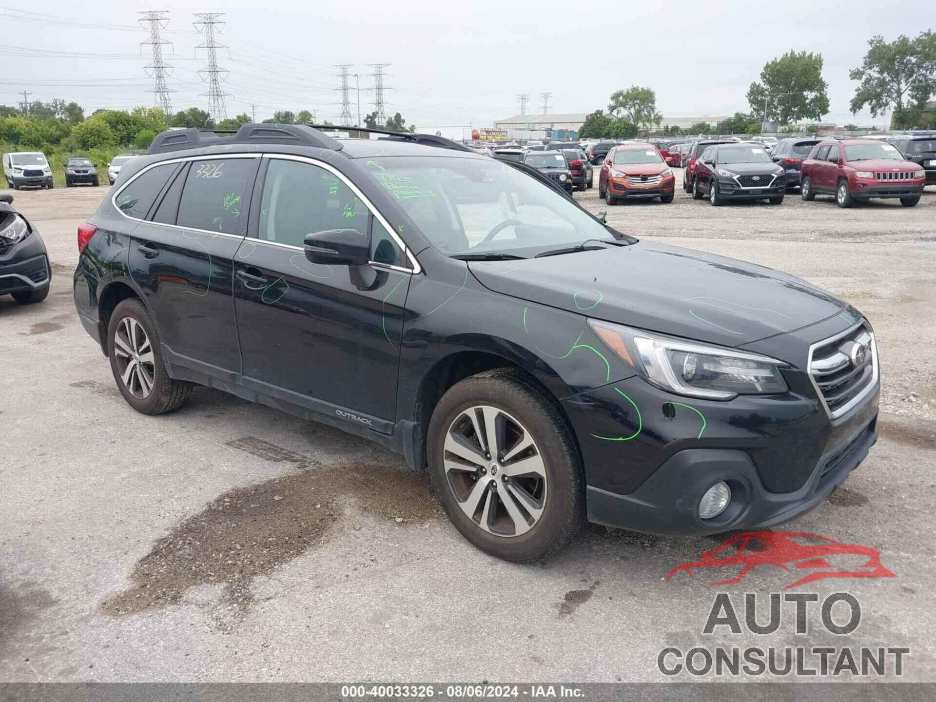 SUBARU OUTBACK 2018 - 4S4BSANC9J3352839