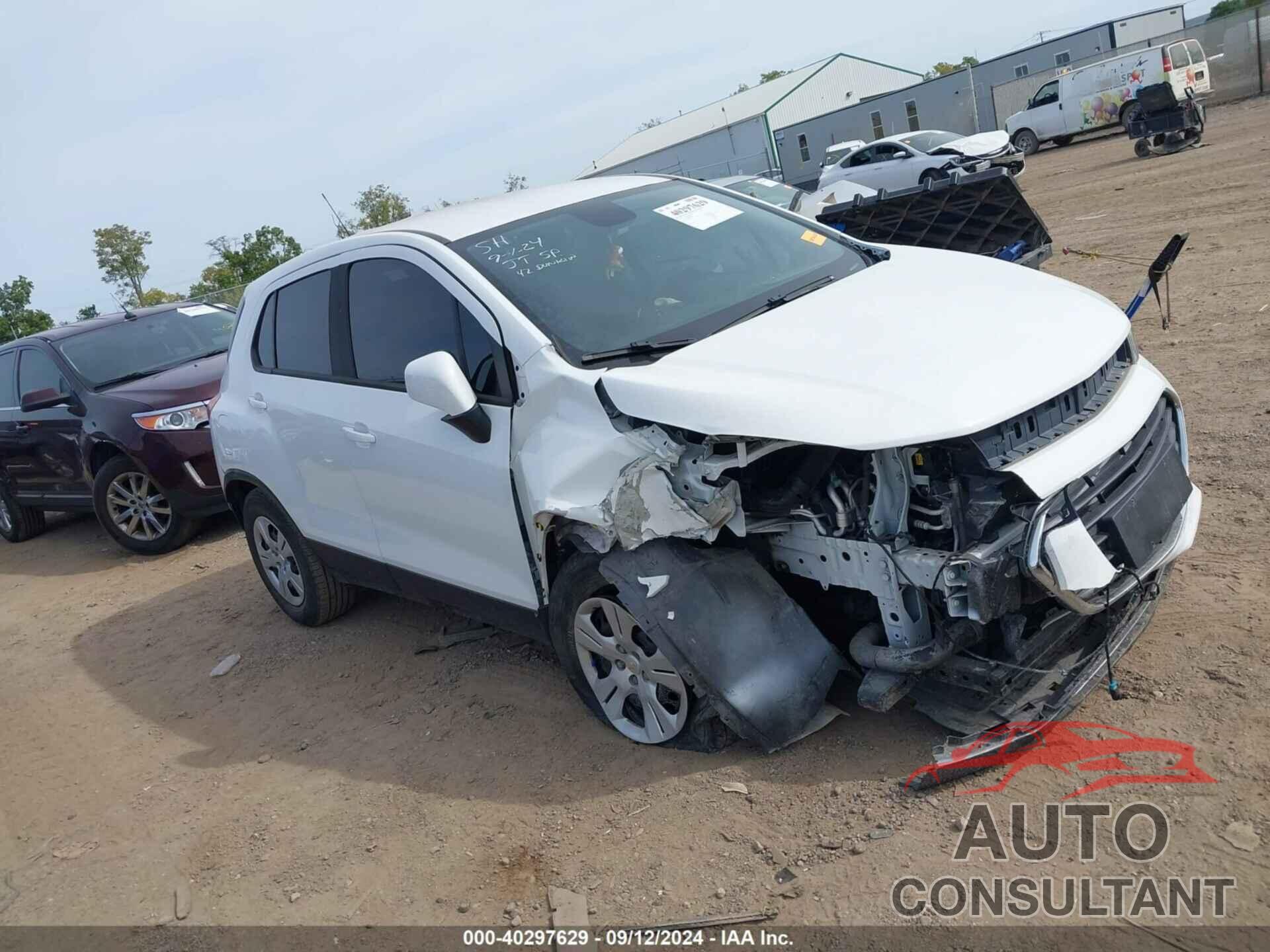 CHEVROLET TRAX 2018 - KL7CJKSB2JB501947