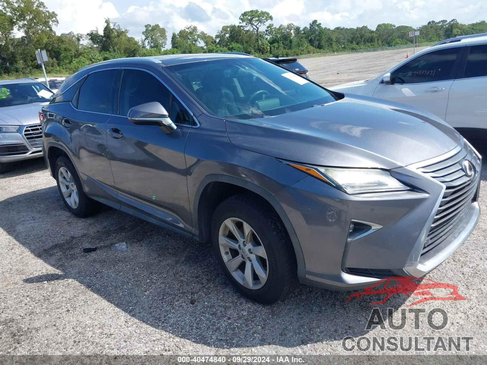 LEXUS RX 2016 - 2T2ZZMCA1GC013585