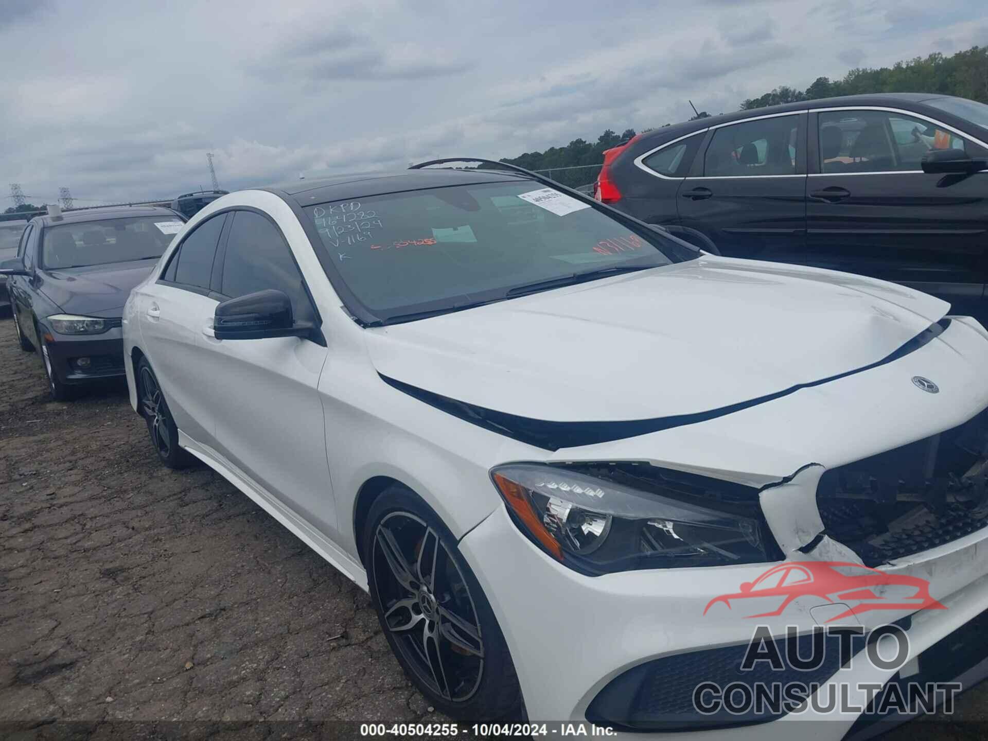 MERCEDES-BENZ CLA 250 2018 - WDDSJ4EB2JN631169