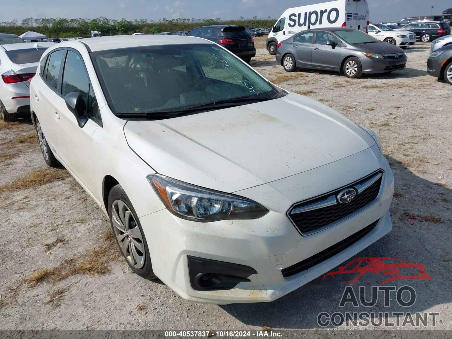 SUBARU IMPREZA 2019 - 4S3GTAB67K3749621