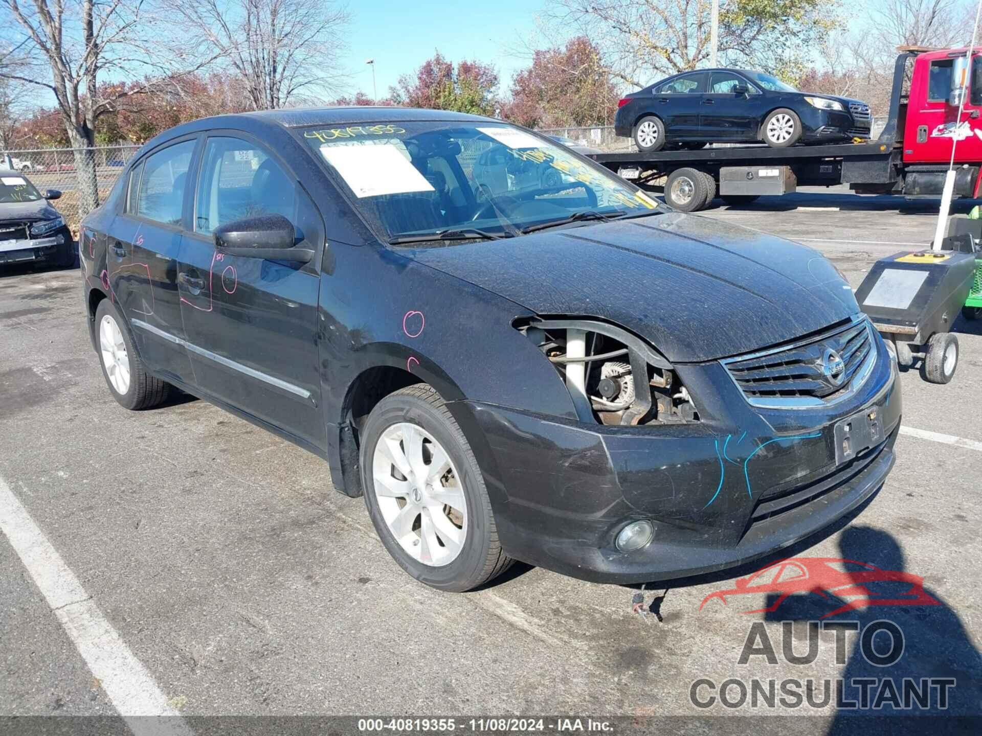 NISSAN SENTRA 2012 - 3N1AB6AP3CL612331