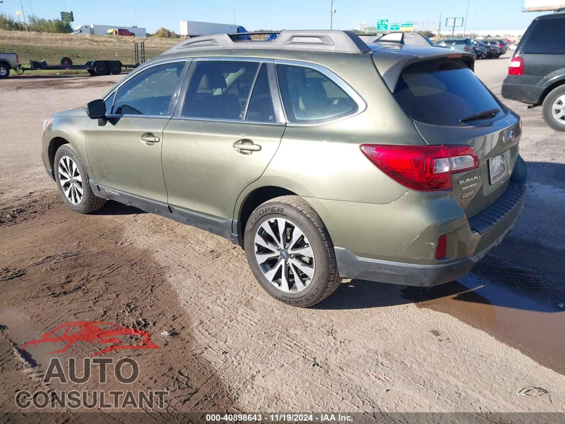 SUBARU OUTBACK 2017 - 4S4BSANC7H3365065