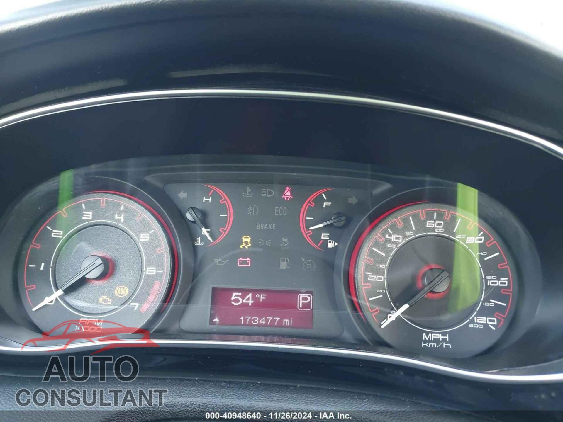 DODGE DART 2013 - 1C3CDFBH2DD303906
