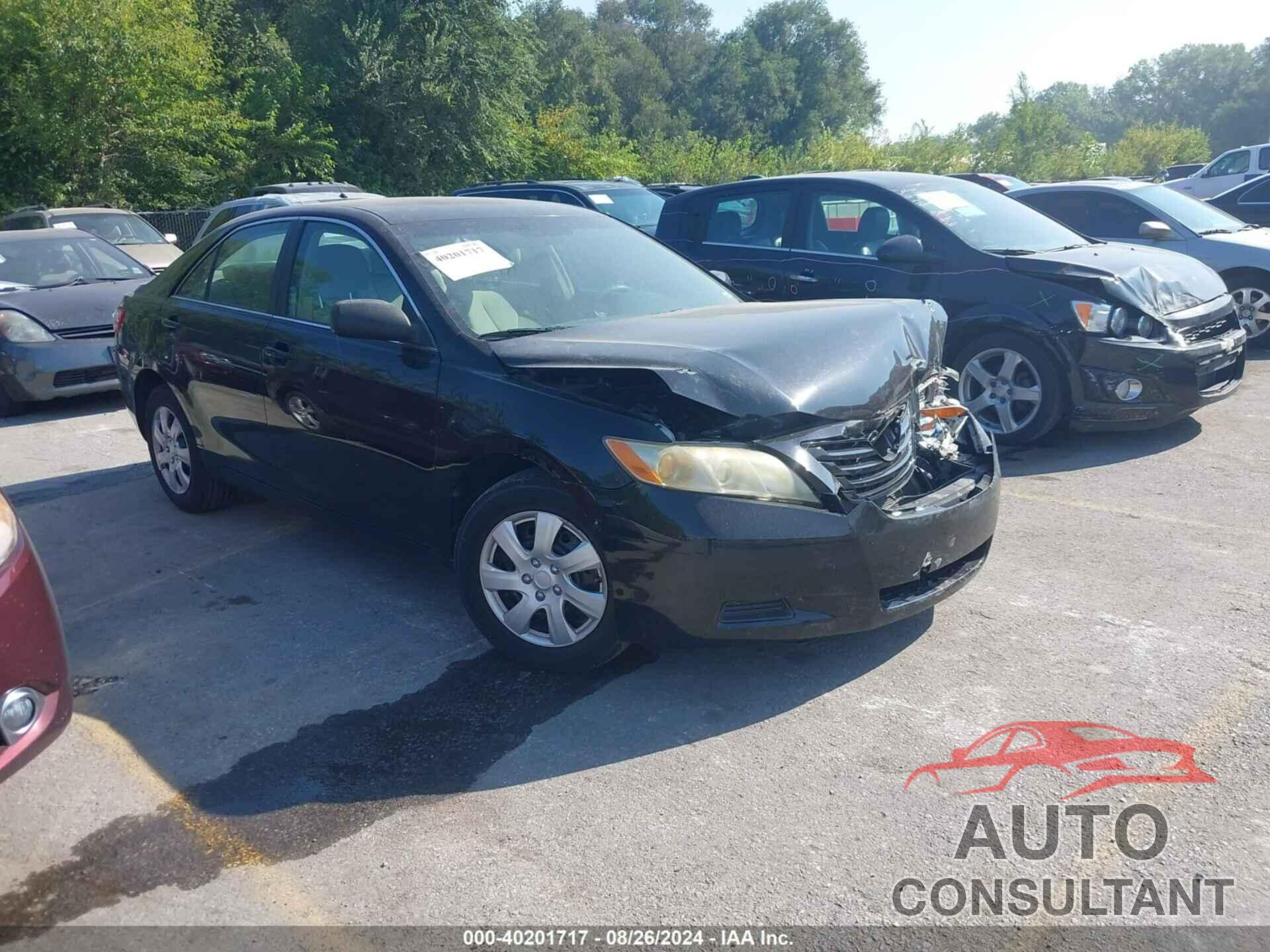 TOYOTA CAMRY 2009 - 4T4BE46K89R137236