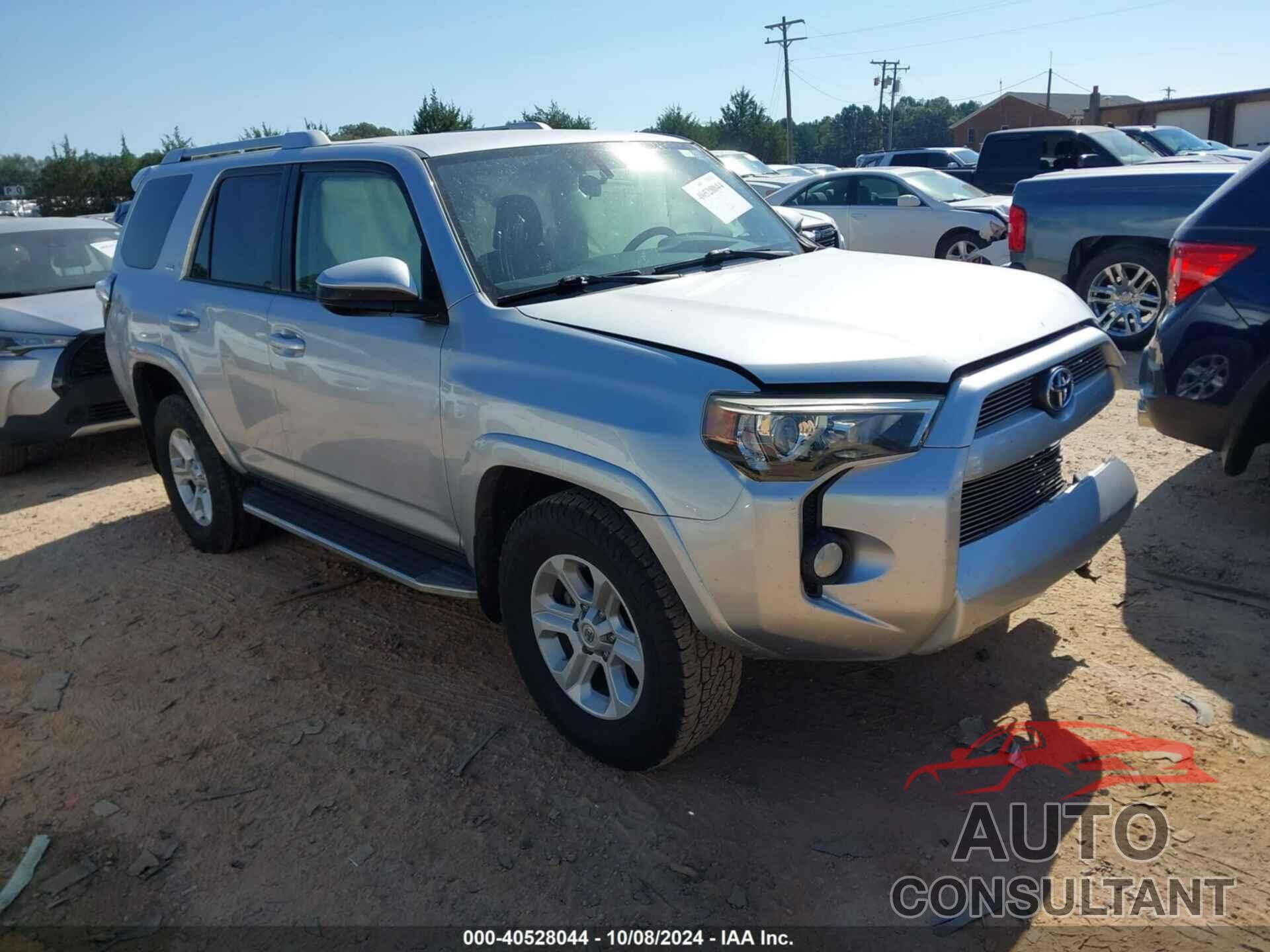 TOYOTA 4RUNNER 2016 - JTEZU5JR6G5121727