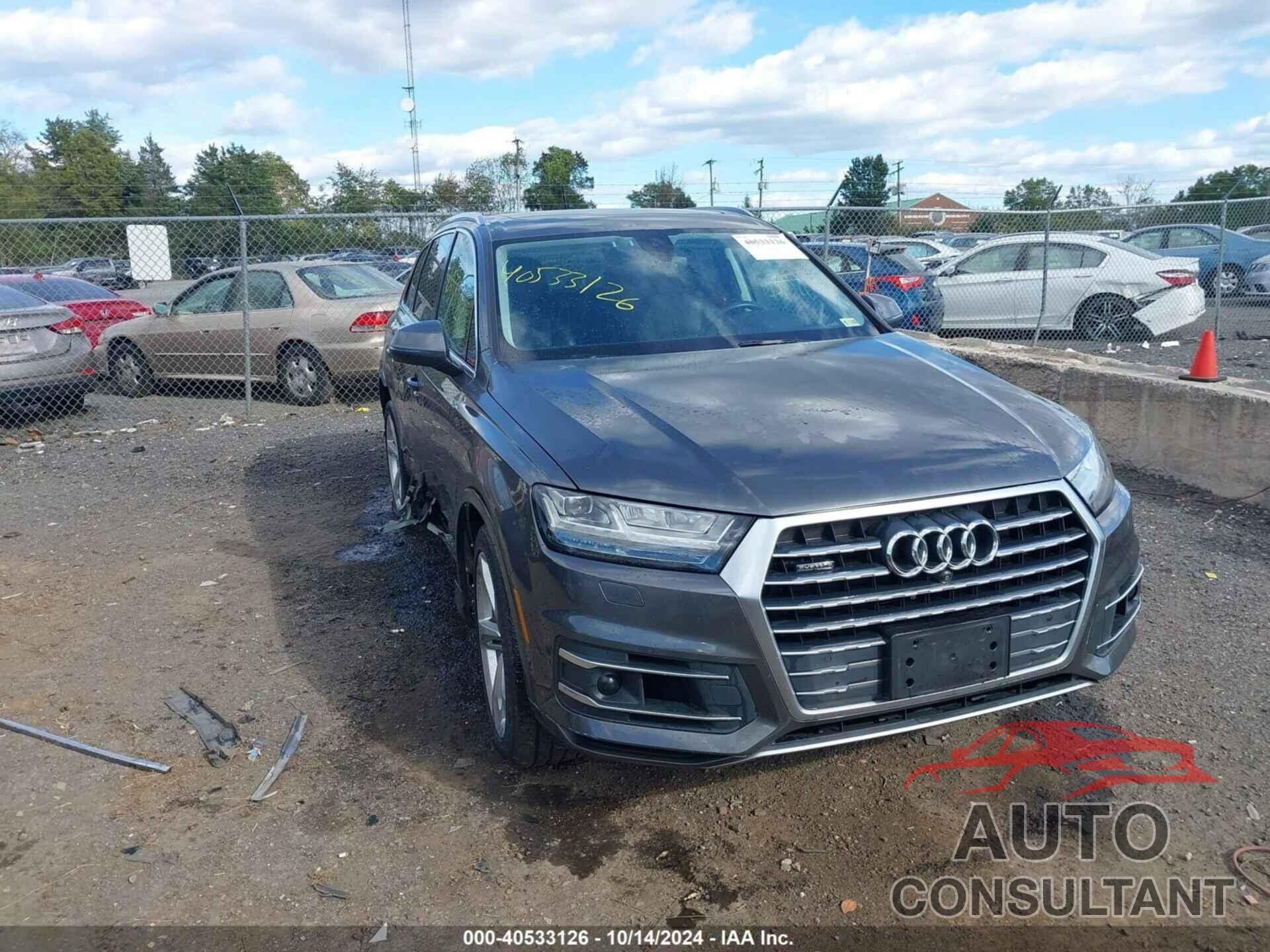 AUDI Q7 2019 - WA1VAAF72KD010242