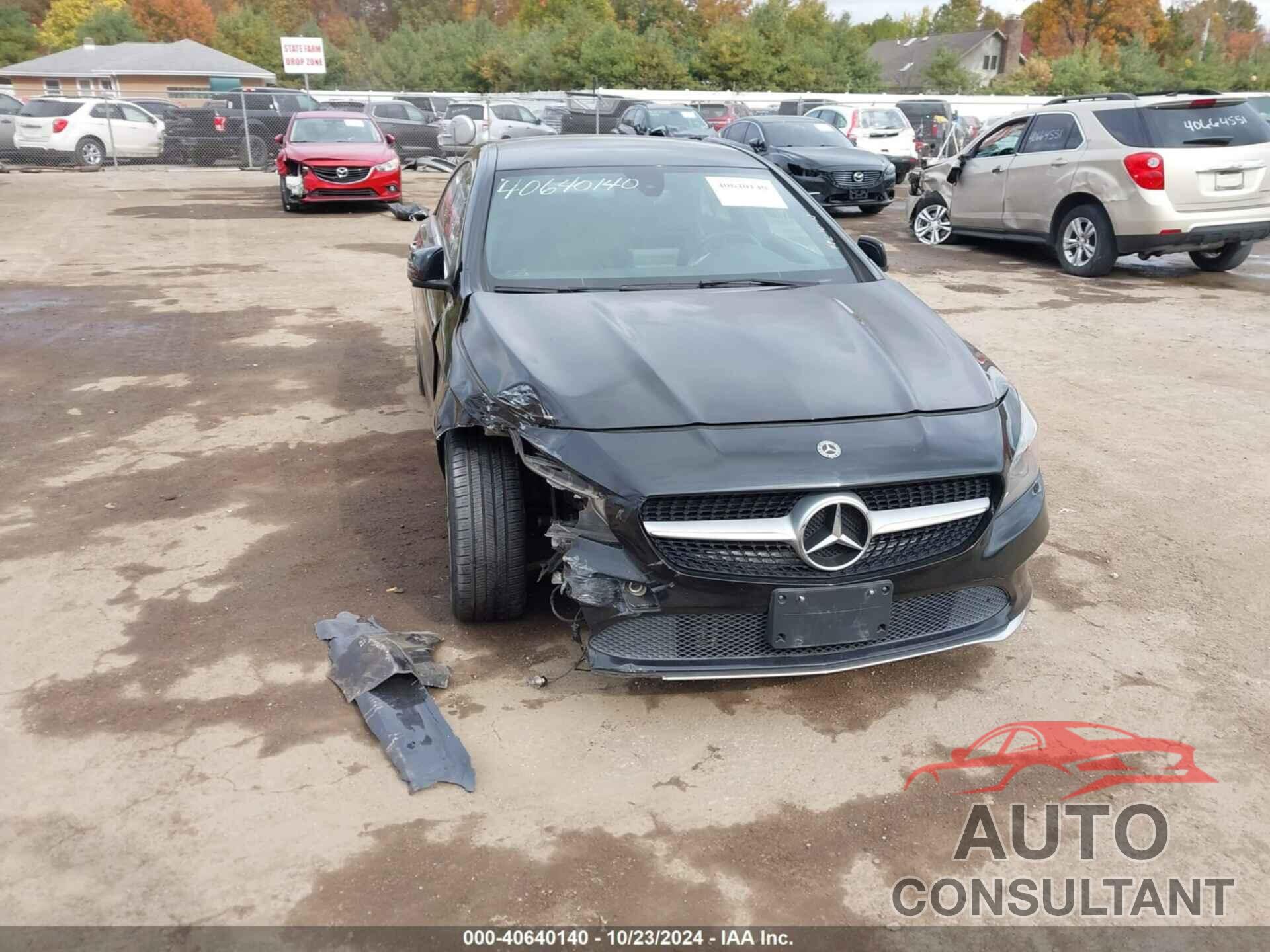 MERCEDES-BENZ CLA 250 2018 - WDDSJ4GB7JN581172