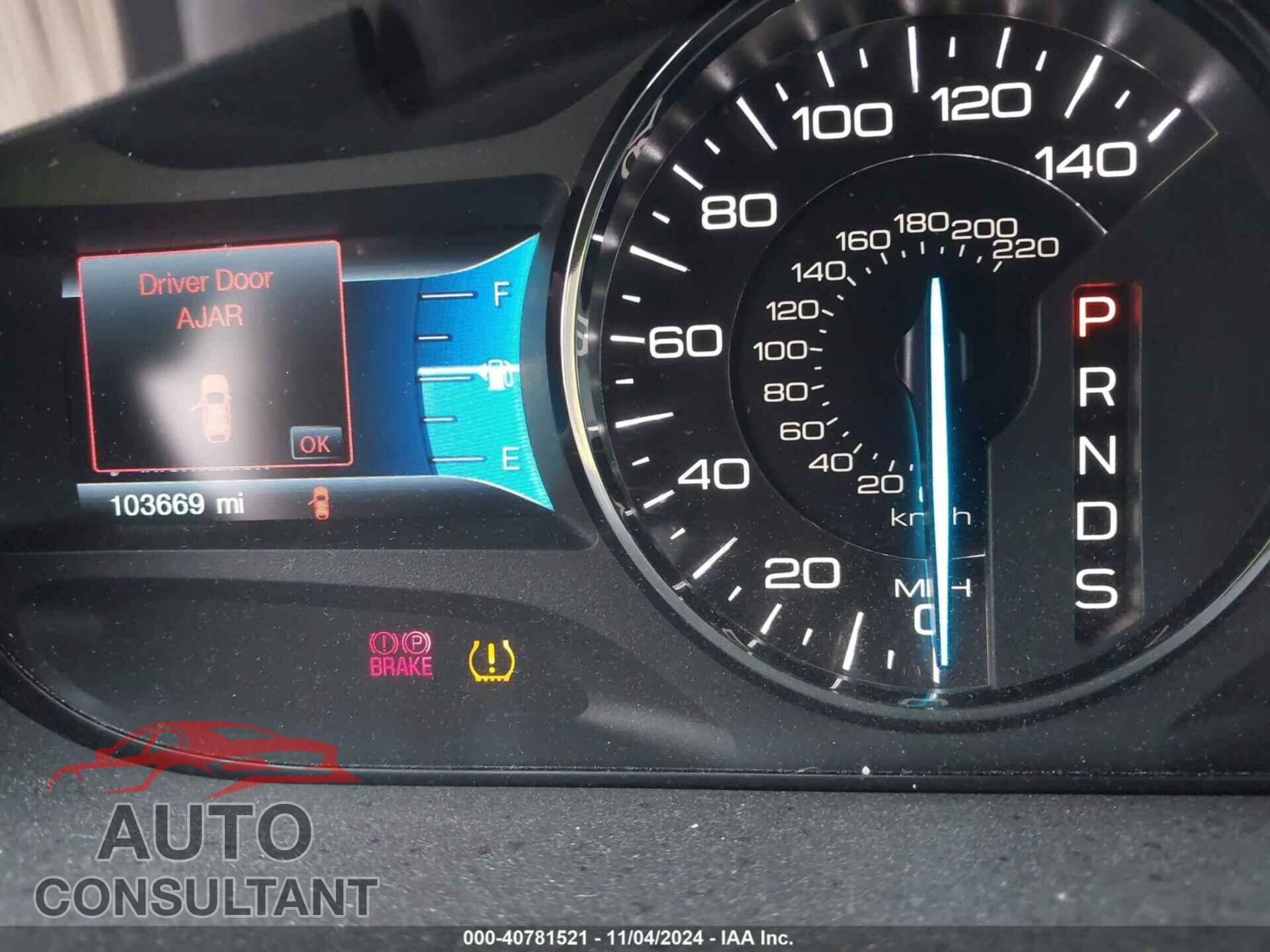 FORD EDGE 2013 - 2FMDK3JCXDBC77180