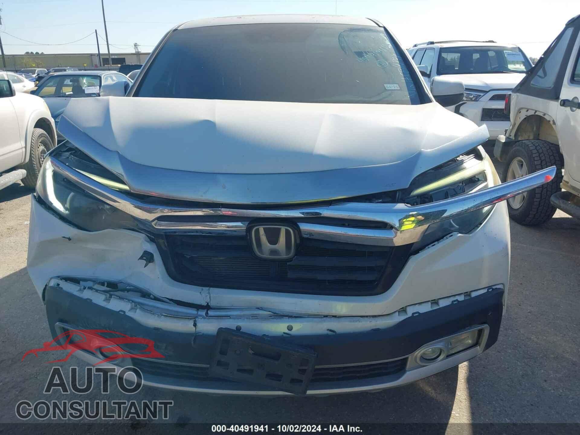HONDA RIDGELINE 2017 - 5FPYK3F75HB034894