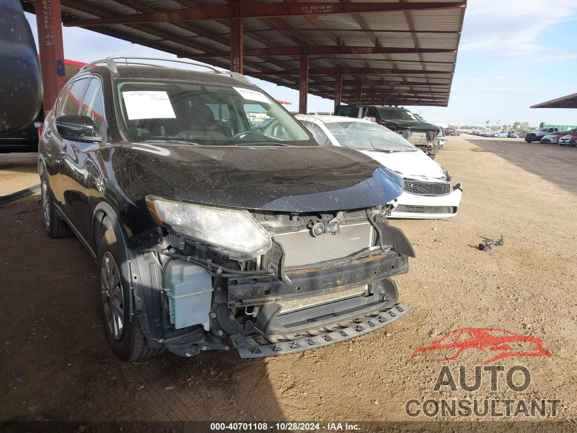 NISSAN ROGUE 2016 - KNMAT2MV8GP596862