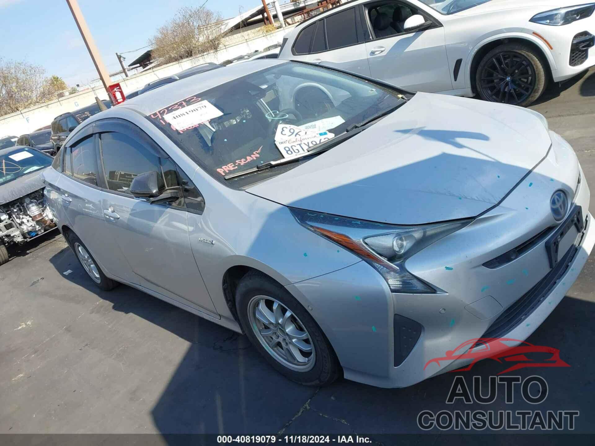 TOYOTA PRIUS 2018 - JTDKARFU5J3064085