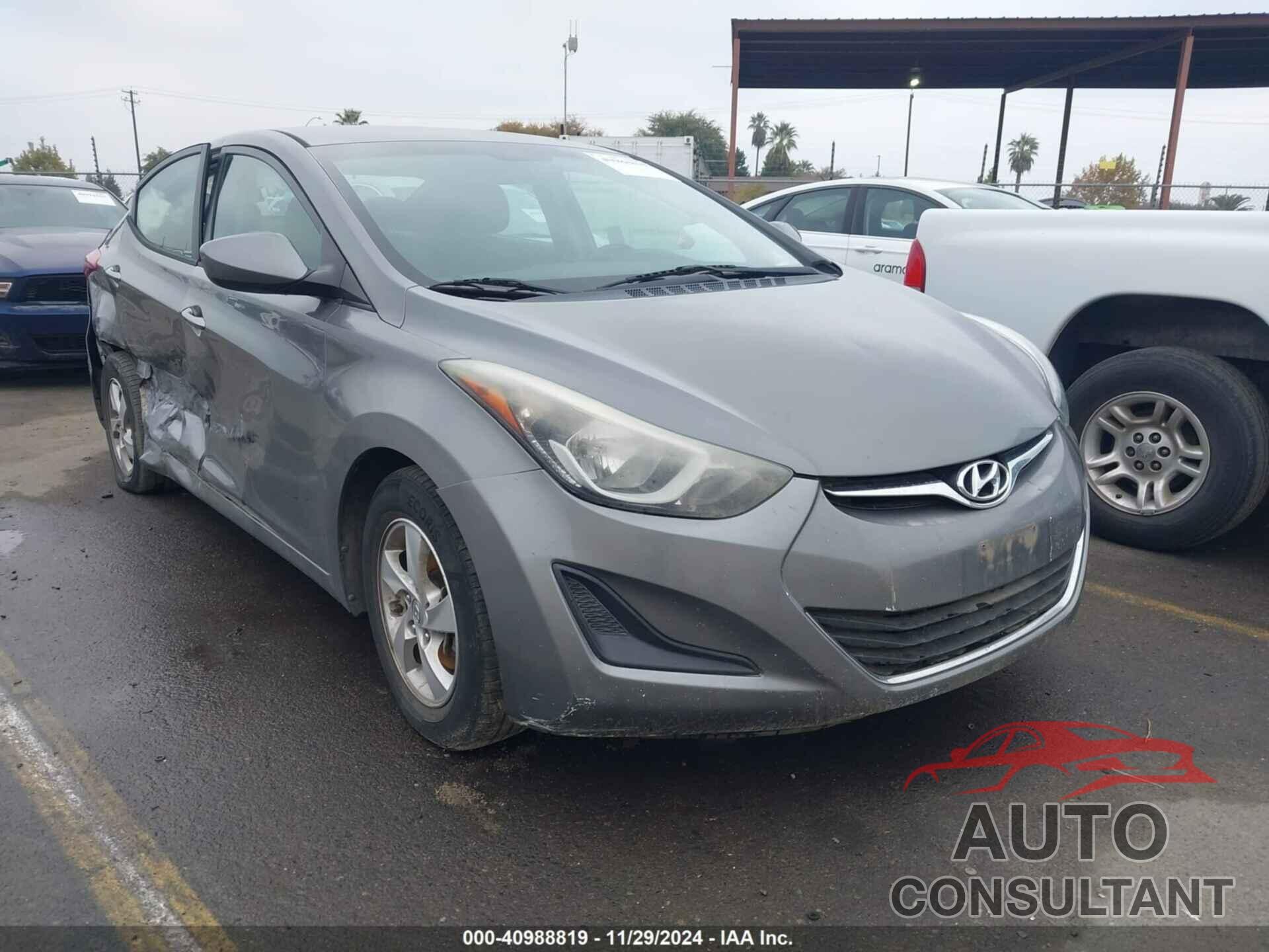 HYUNDAI ELANTRA 2014 - 5NPDH4AE5EH522855