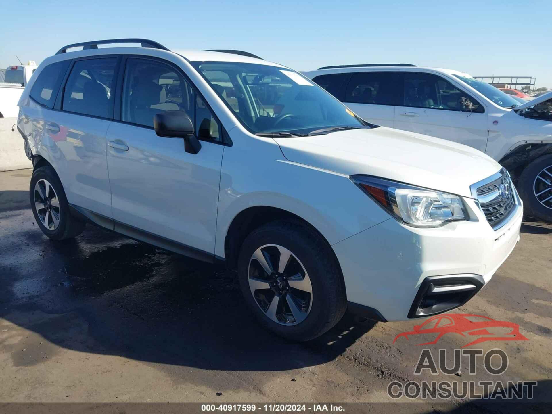 SUBARU FORESTER 2017 - JF2SJABC1HH488683