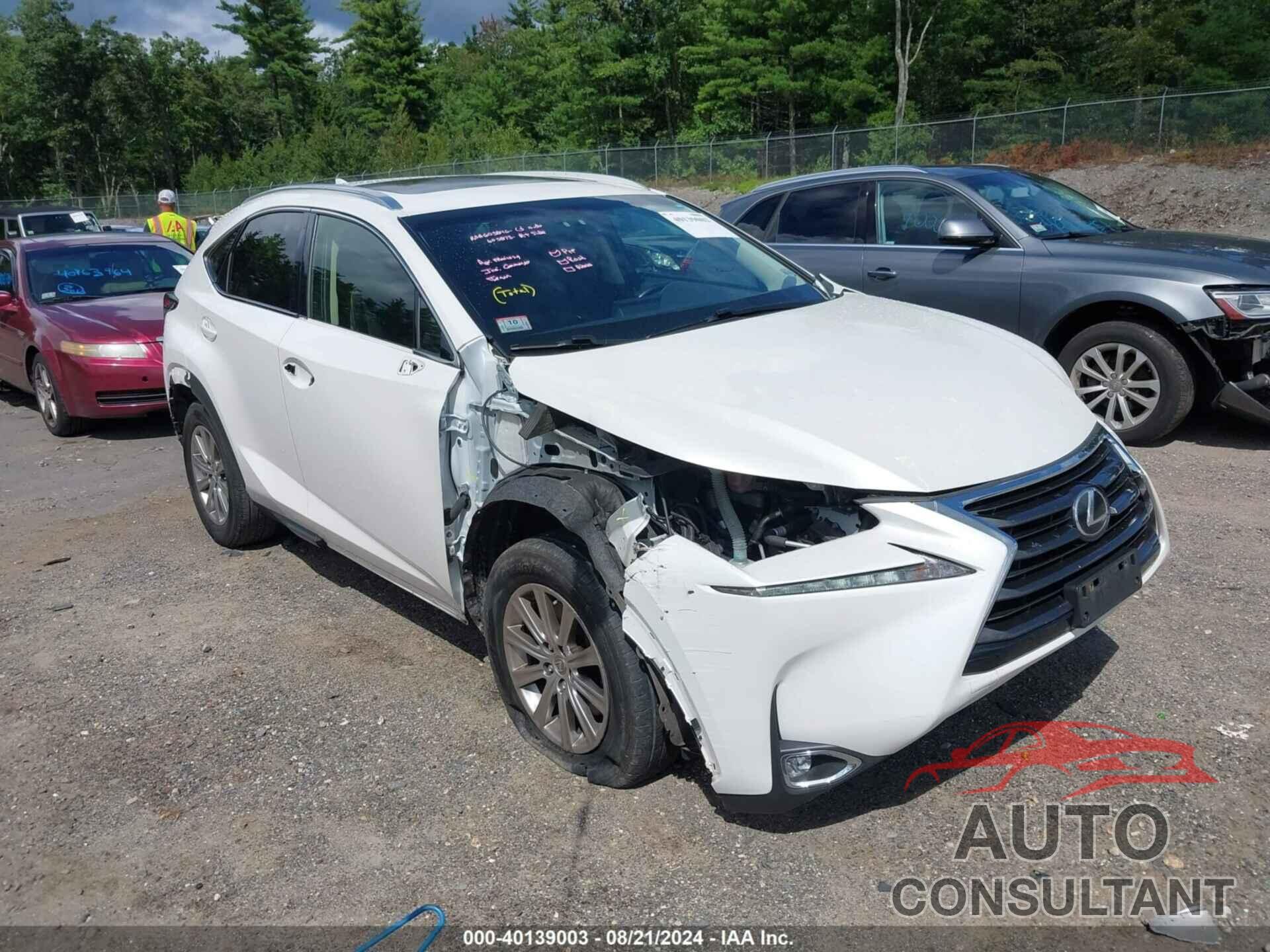 LEXUS NX 200T 2016 - JTJBARBZ1G2087747