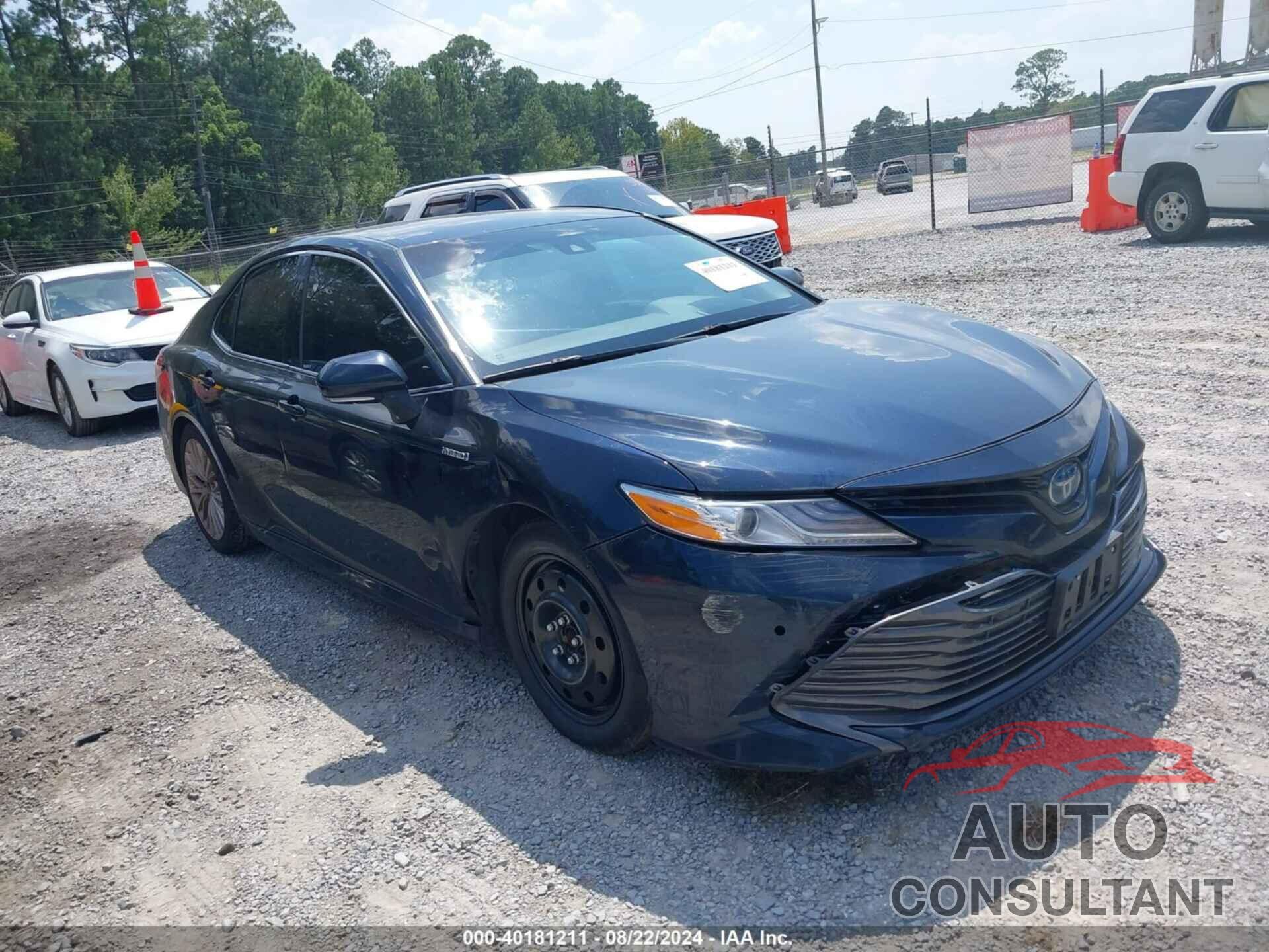 TOYOTA CAMRY HYBRID 2018 - 4T1B21HK1JU501533