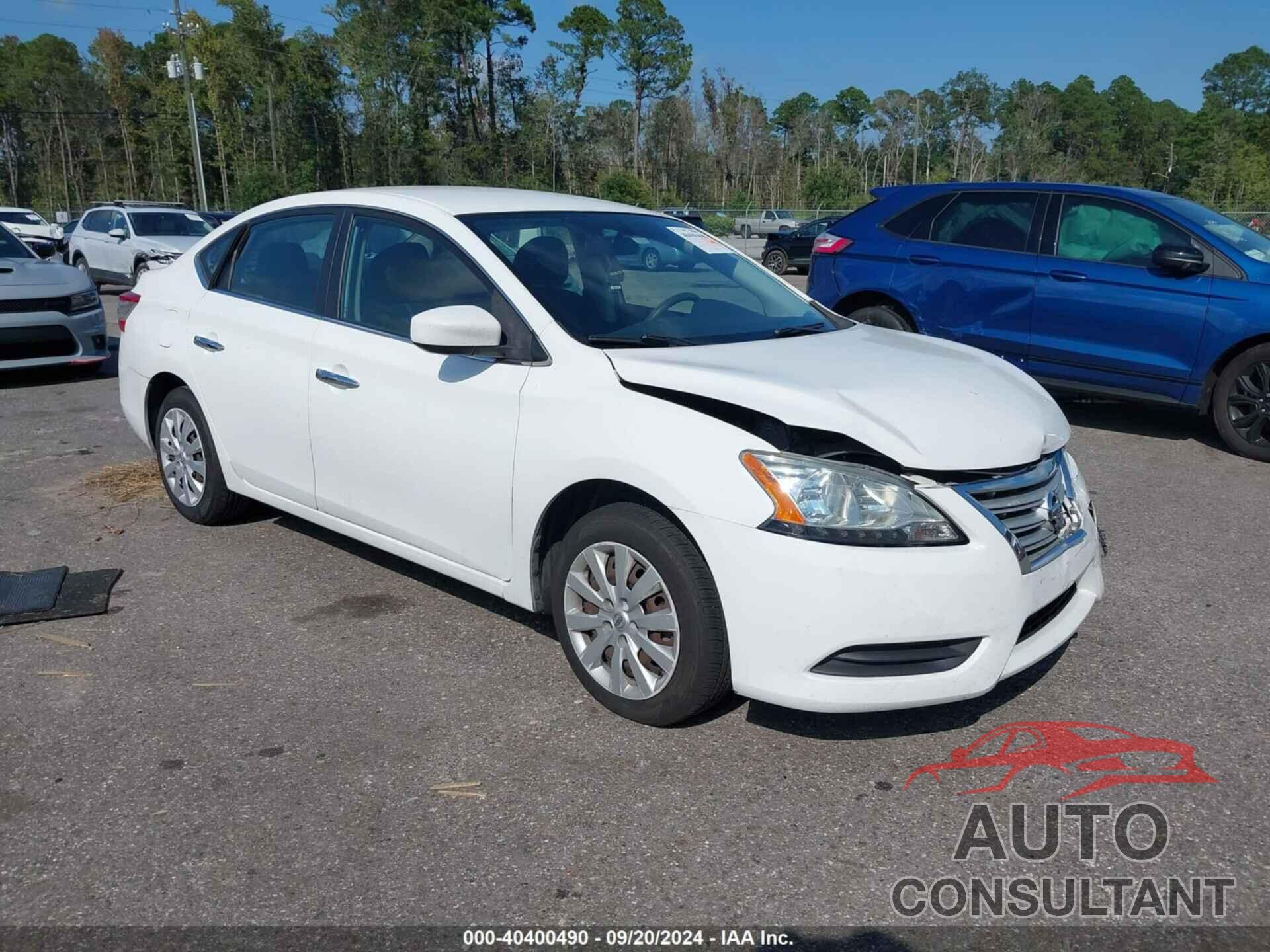 NISSAN SENTRA 2015 - 3N1AB7AP0FY372653