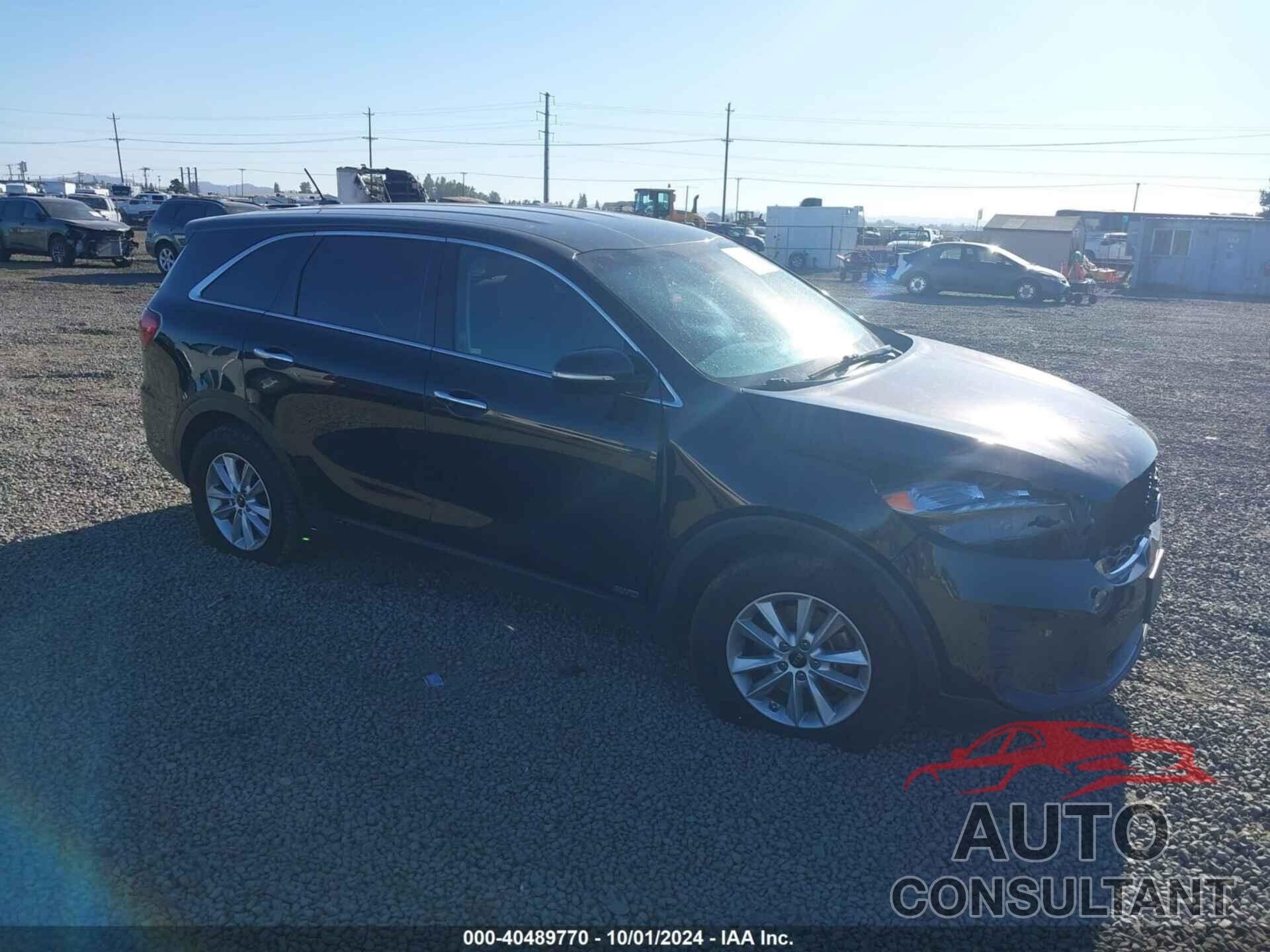 KIA SORENTO 2019 - 5XYPGDA56KG535620
