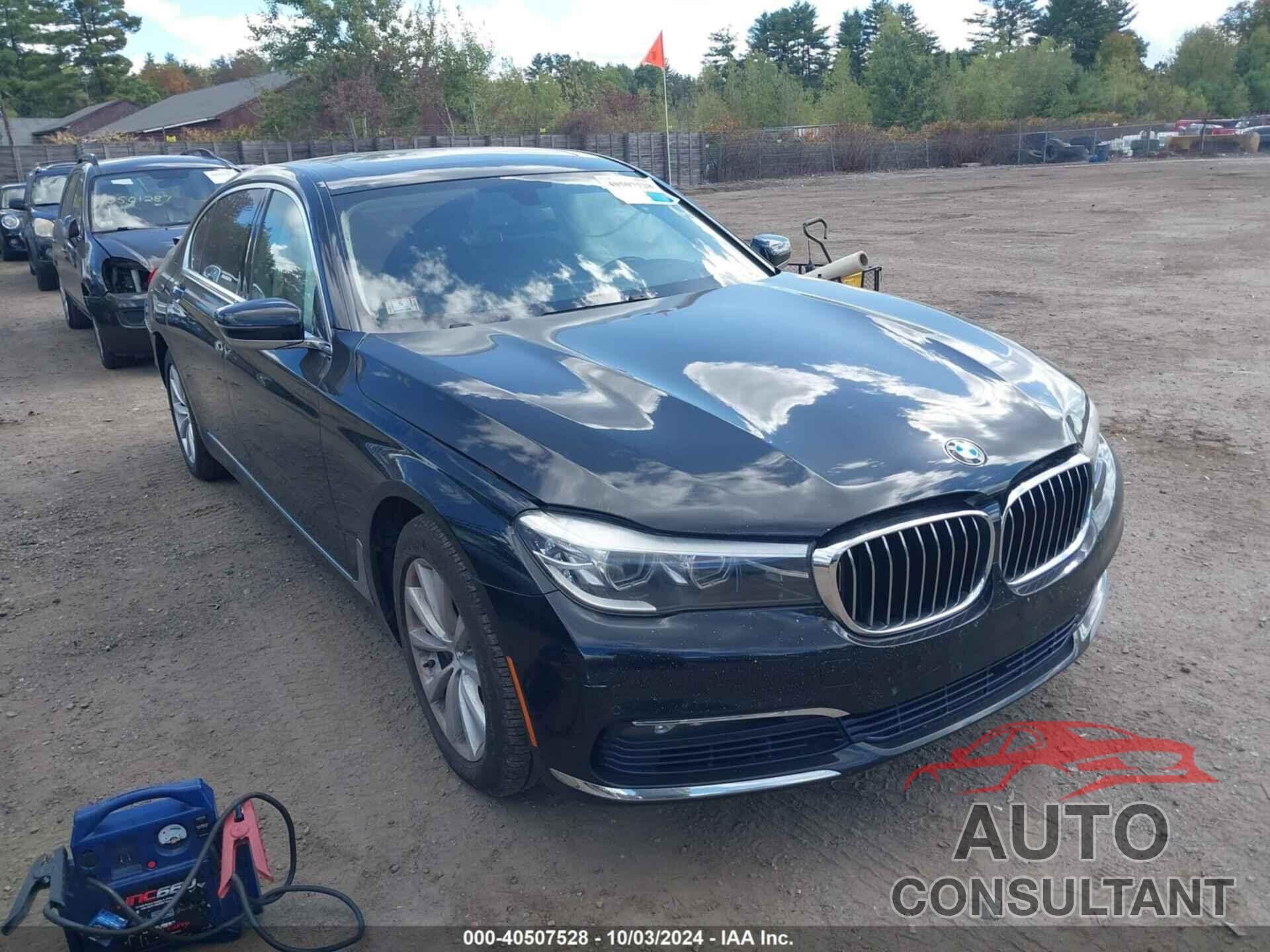 BMW 740I 2017 - WBA7E4C52HGU99043
