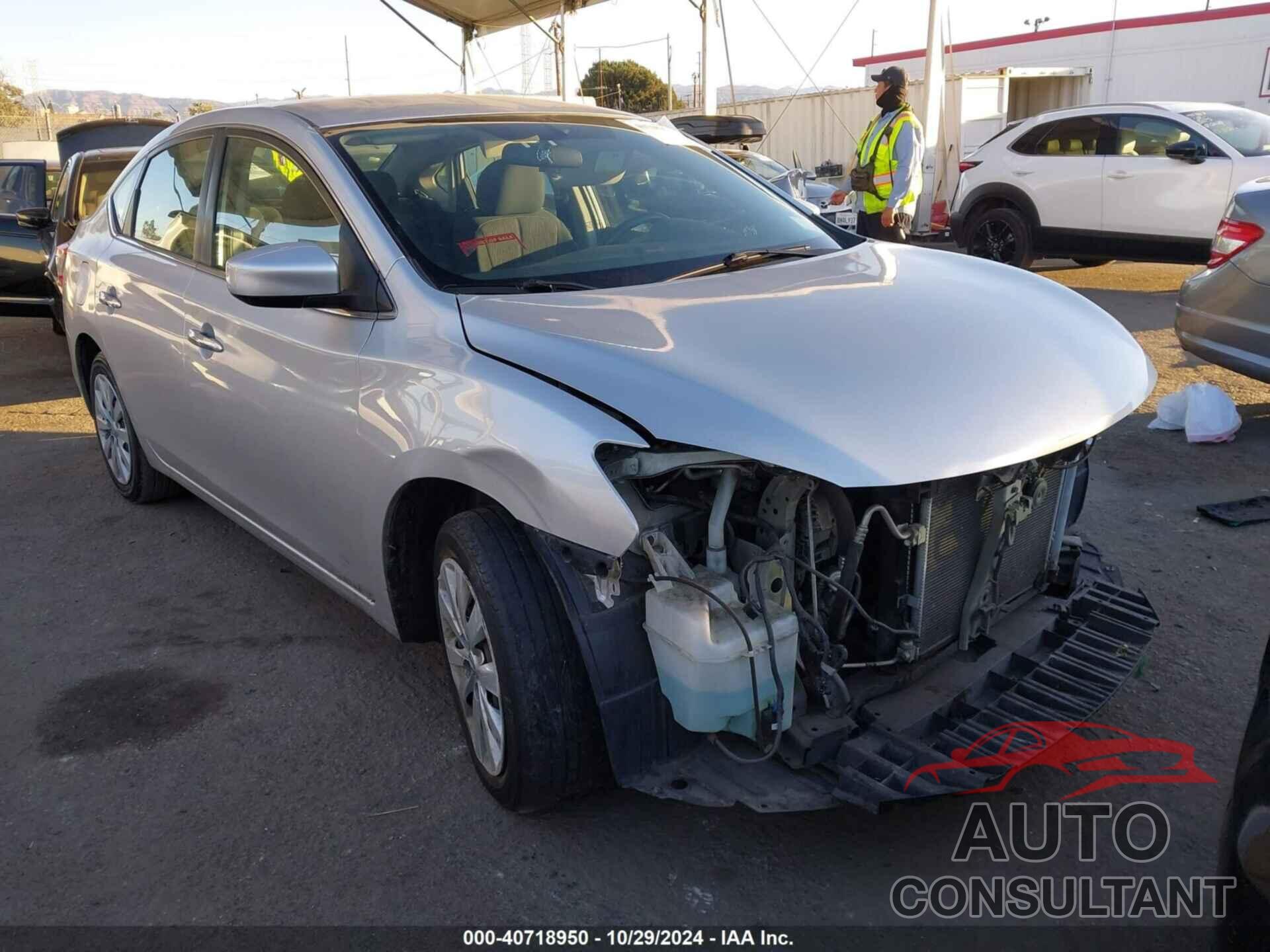 NISSAN SENTRA 2015 - 3N1AB7APXFY253993