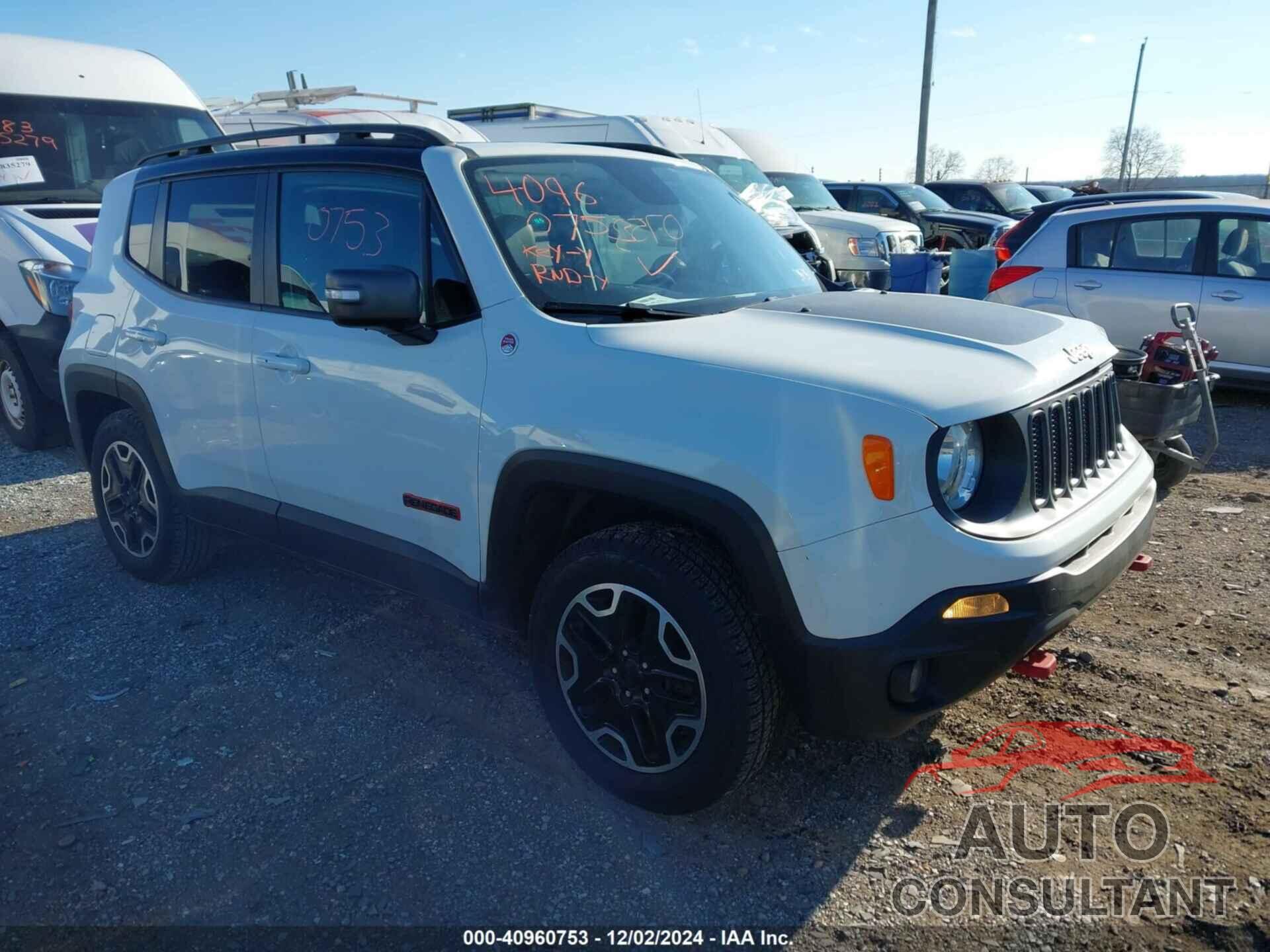 JEEP RENEGADE 2016 - ZACCJBCT7GPE18149