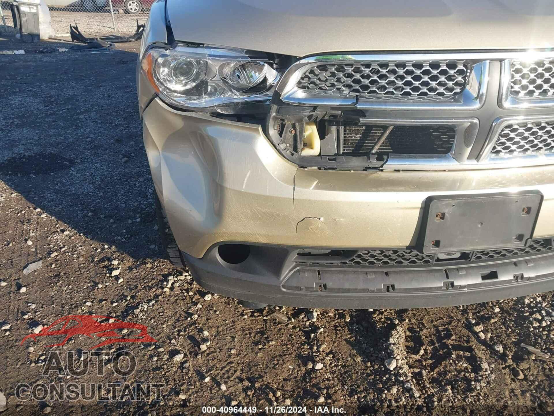 DODGE DURANGO 2011 - 1D4RE5GG1BC697143