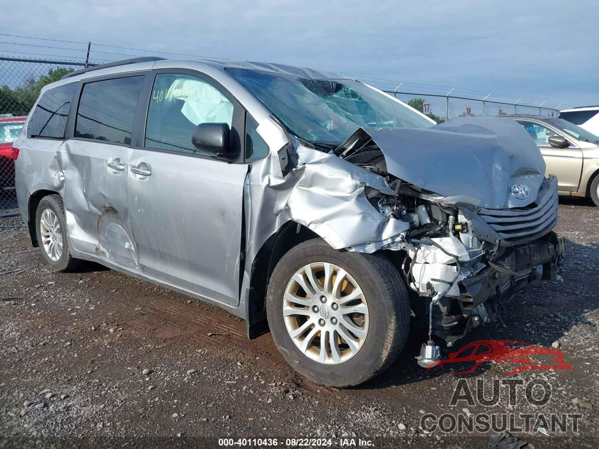 TOYOTA SIENNA 2017 - 5TDYZ3DC4HS840967