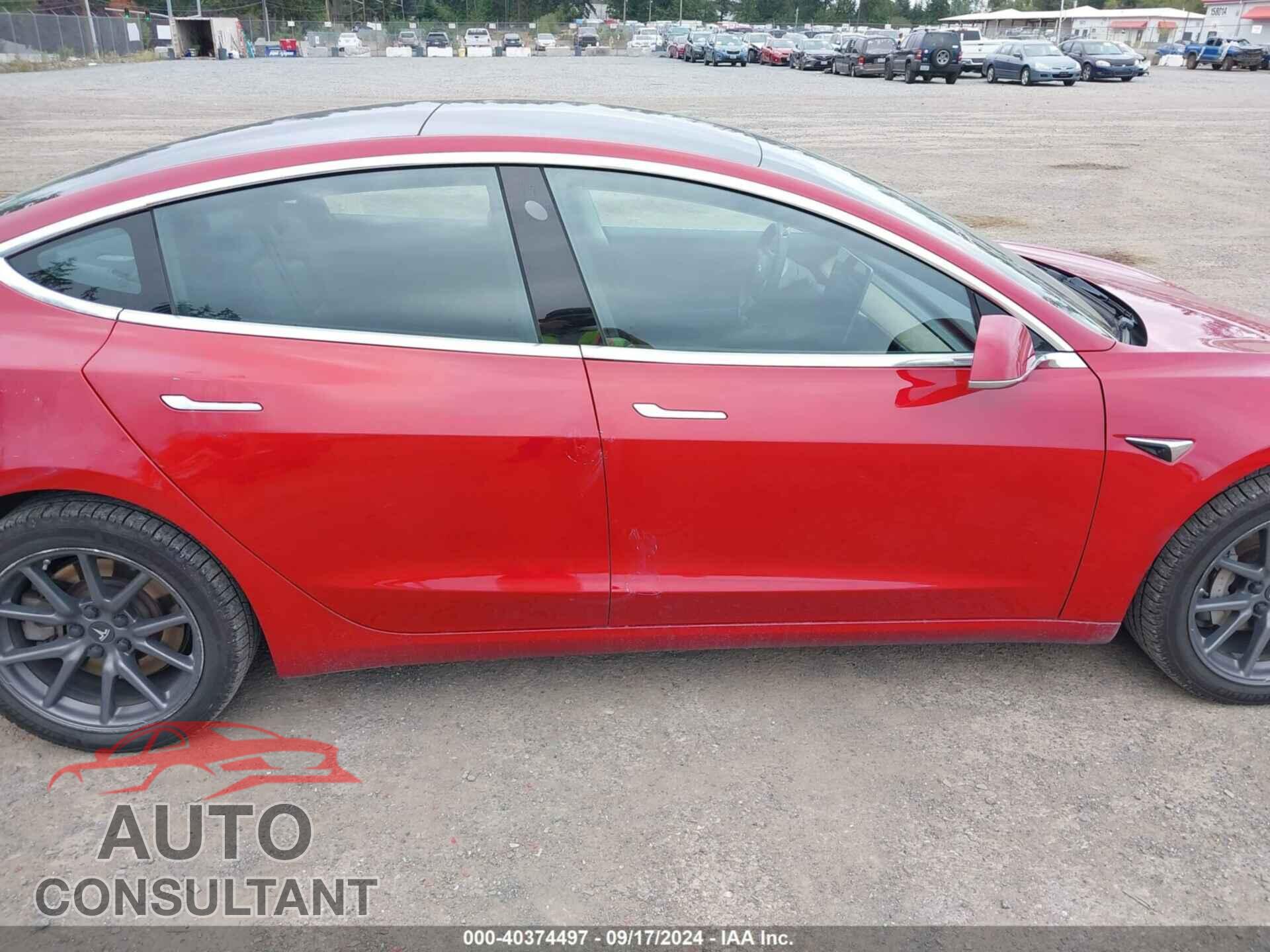 TESLA MODEL 3 2019 - 5YJ3E1EA0KF411568