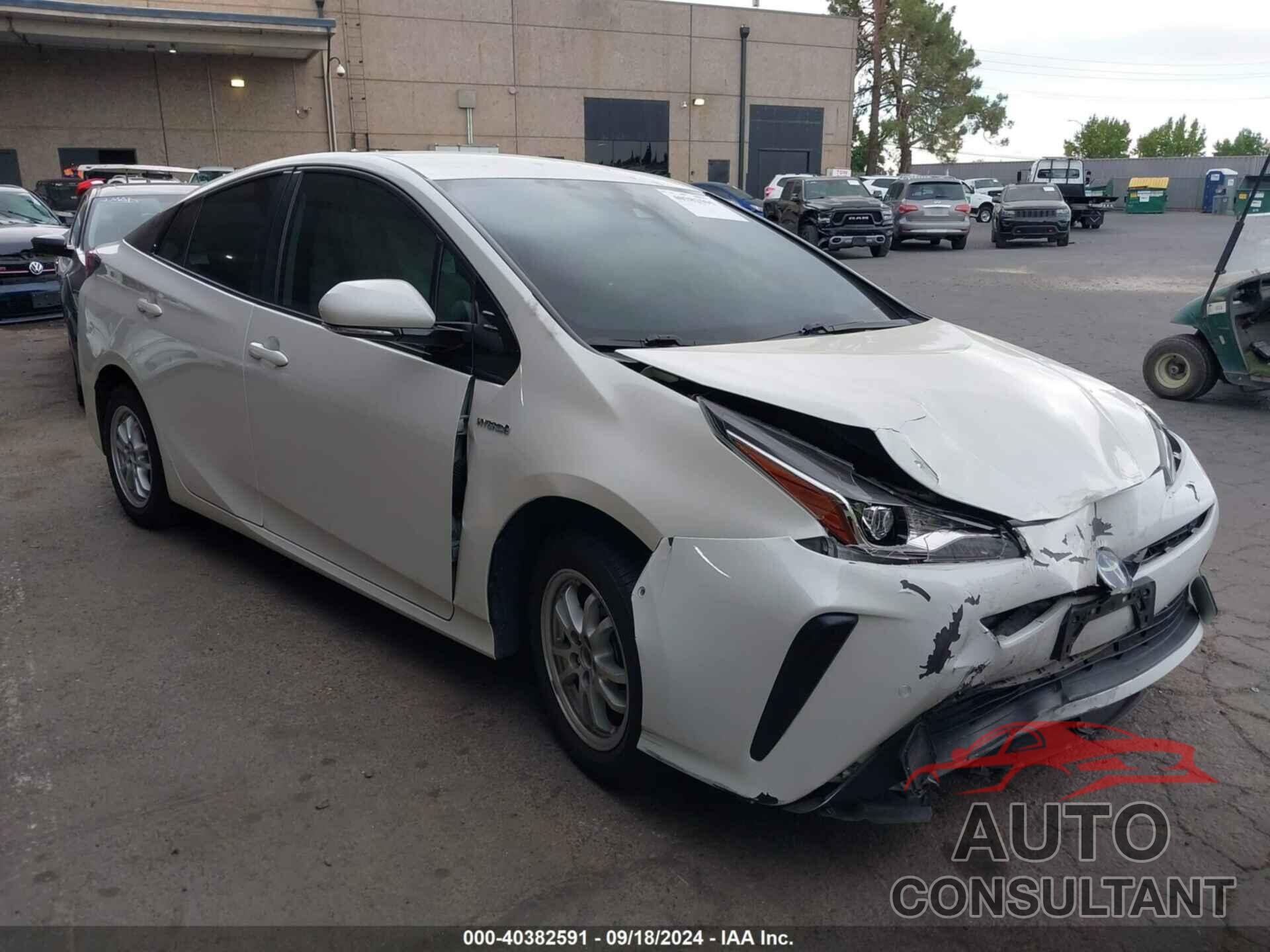 TOYOTA PRIUS 2019 - JTDKARFU7K3080077