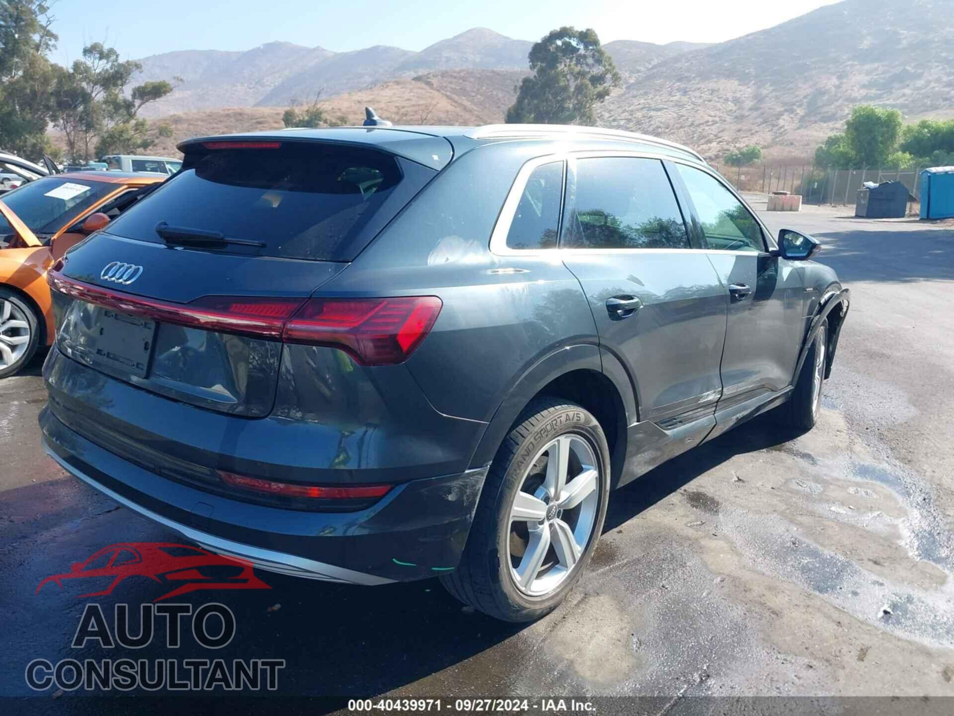 AUDI E-TRON 2019 - WA1LAAGE9KB021285
