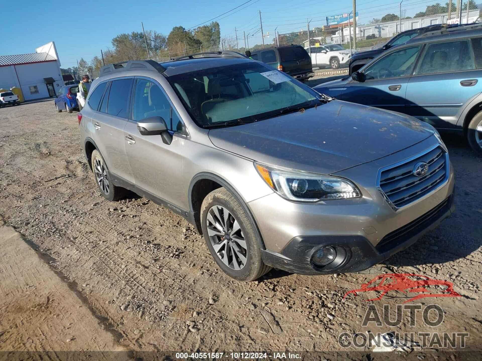 SUBARU OUTBACK 2016 - 4S4BSENCXG3253270