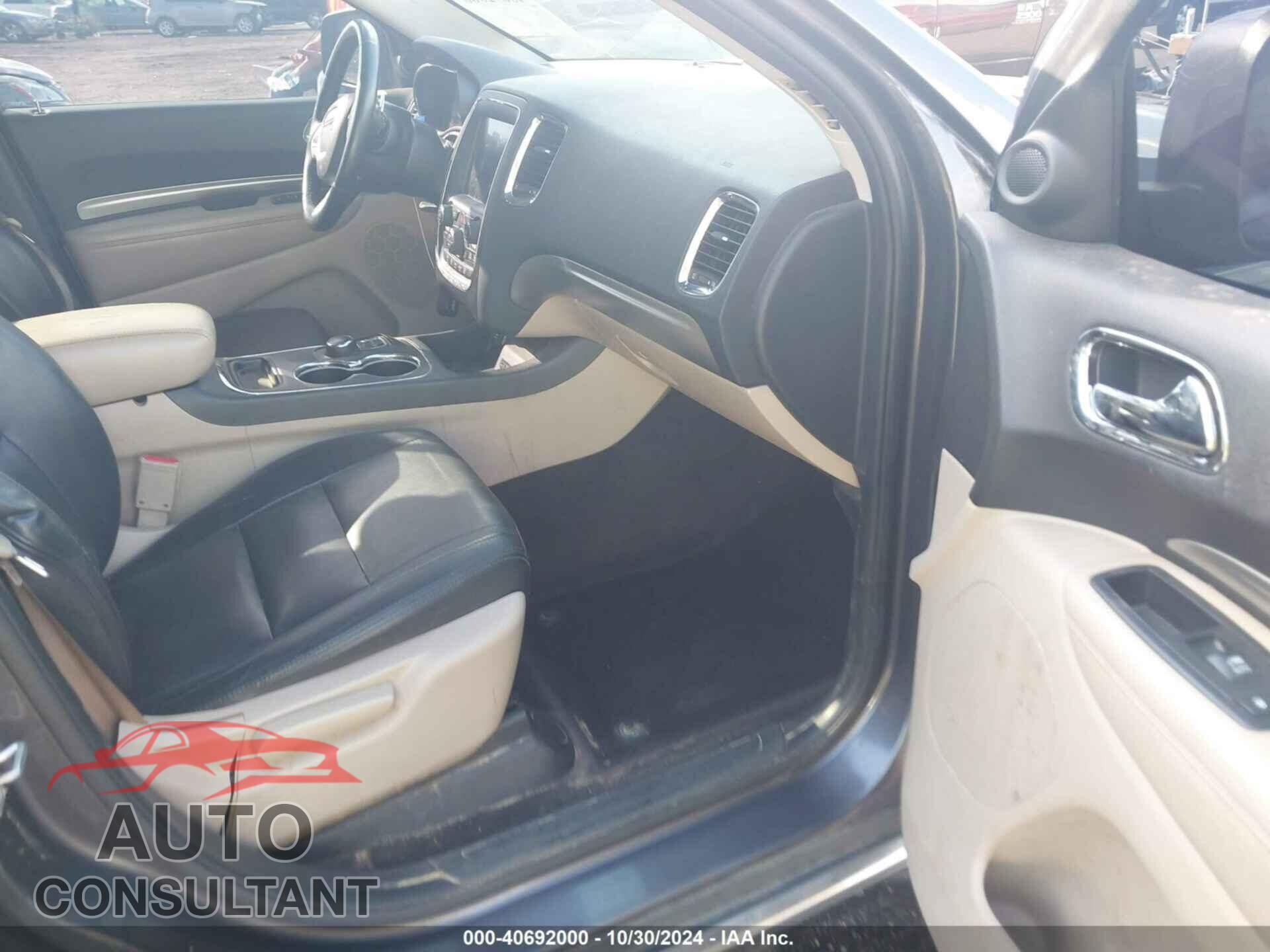 DODGE DURANGO 2016 - 1C4RDHAGXGC301552