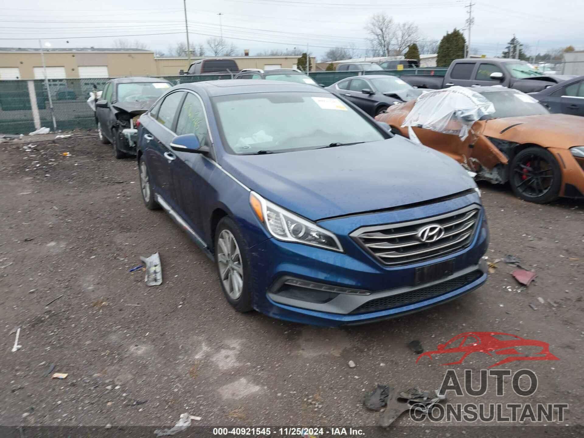 HYUNDAI SONATA 2016 - 5NPE34AF0GH391607