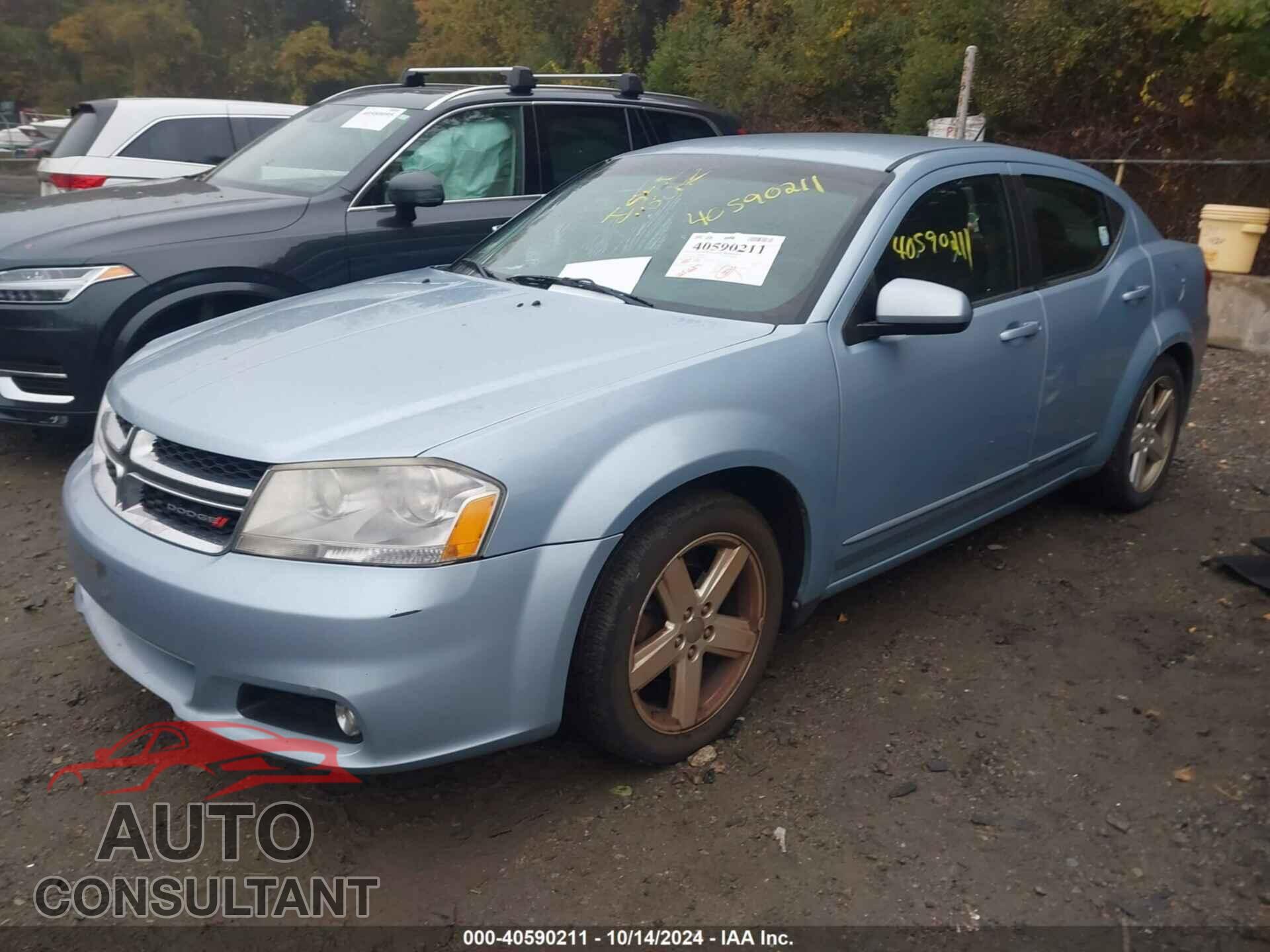 DODGE AVENGER 2013 - 1C3CDZCB7DN682035