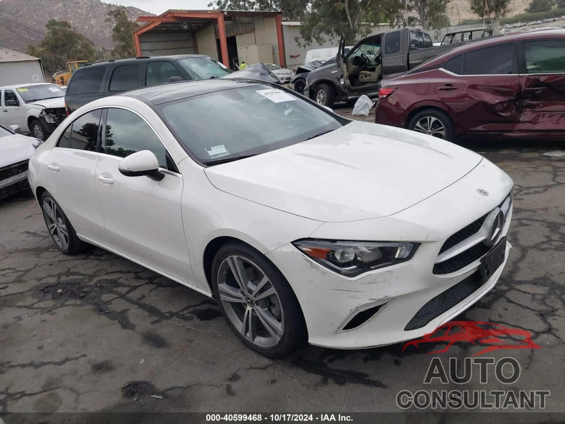MERCEDES-BENZ CLA 250 2020 - WDD5J4GB7LN034502